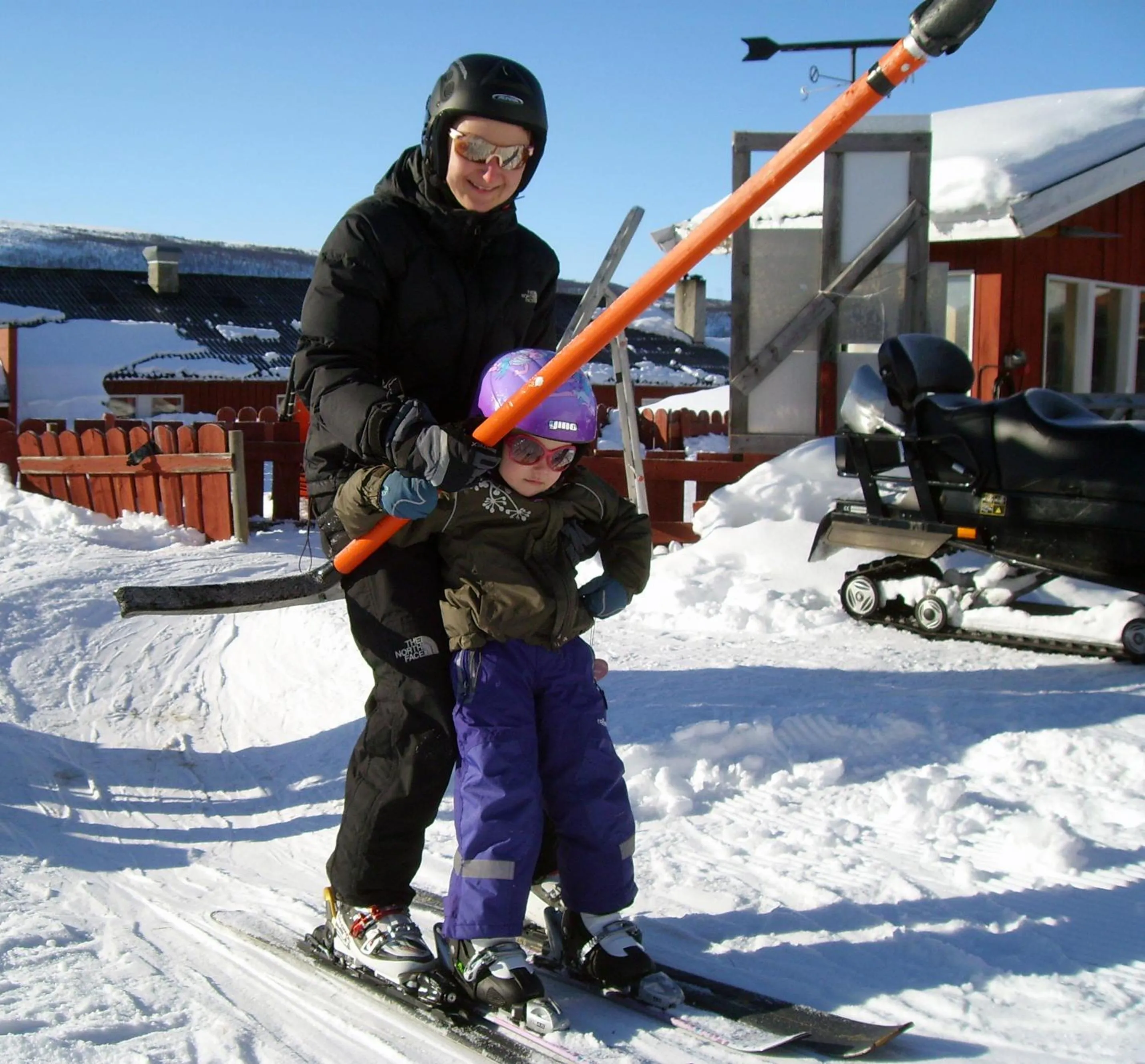 Skiing in Lia Fjellhotell