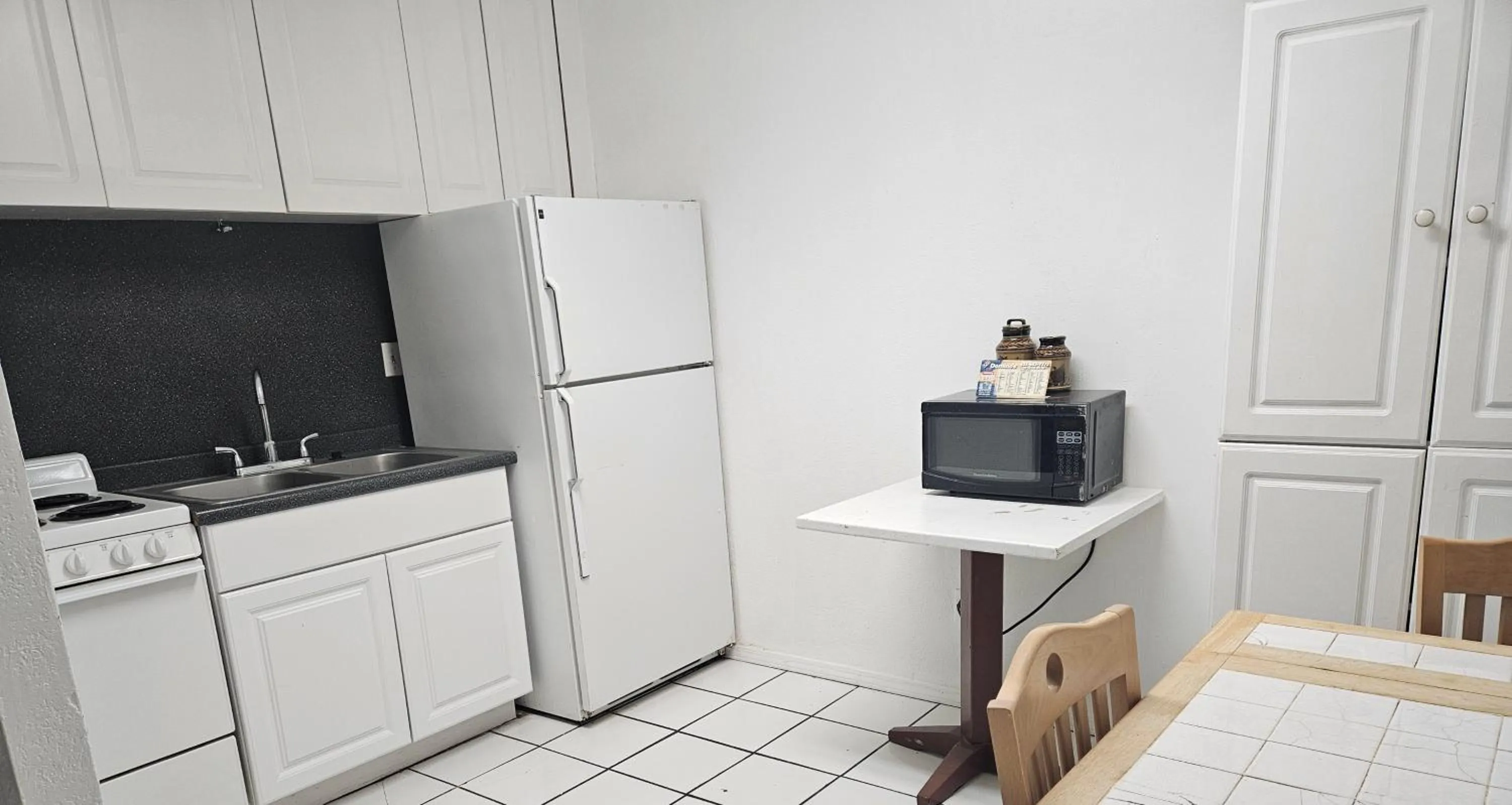 Kitchen or kitchenette in West Texas Inn & Suites with Kitchenette