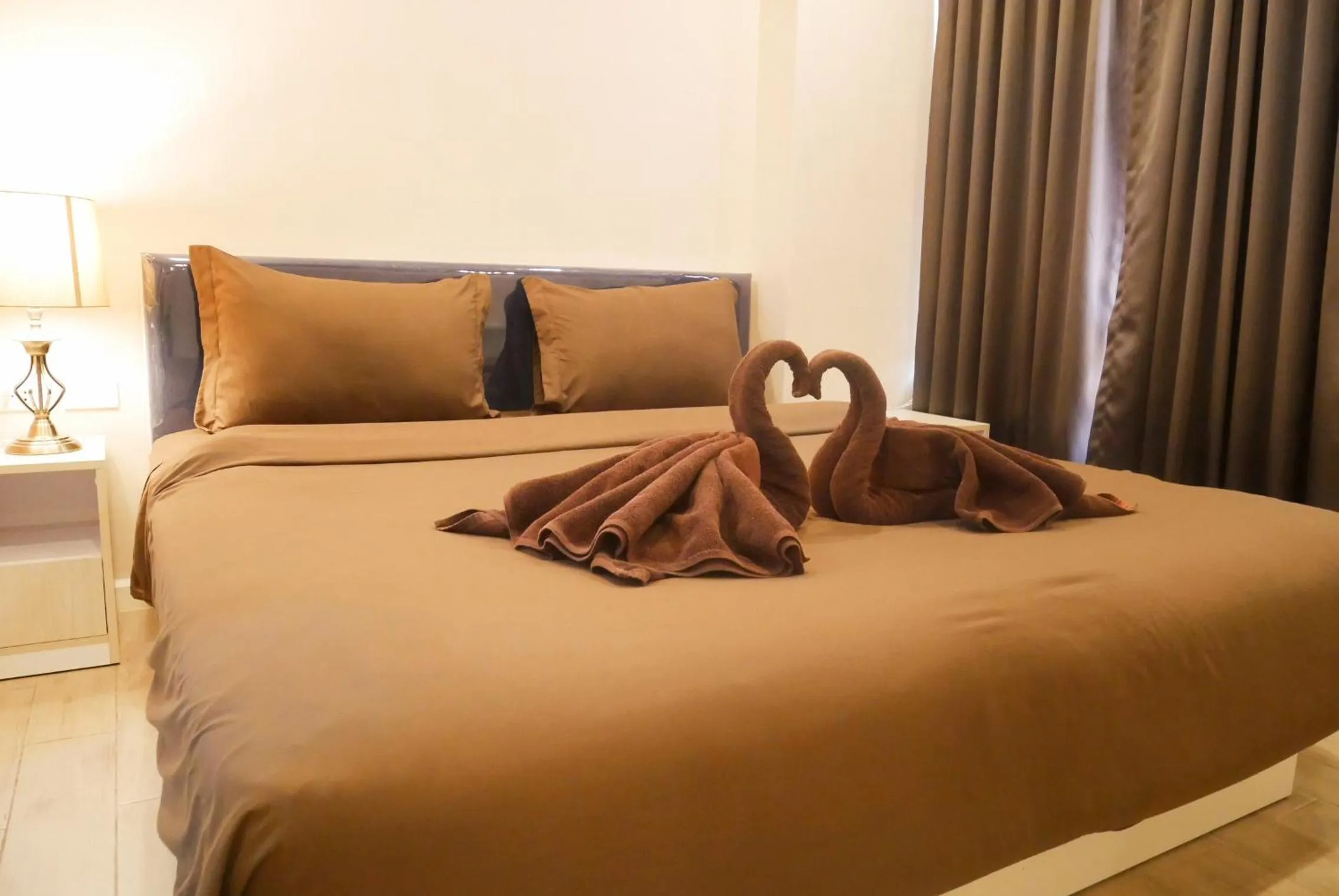 Bed in Seven Seas Resort Pattaya & Sofa bed