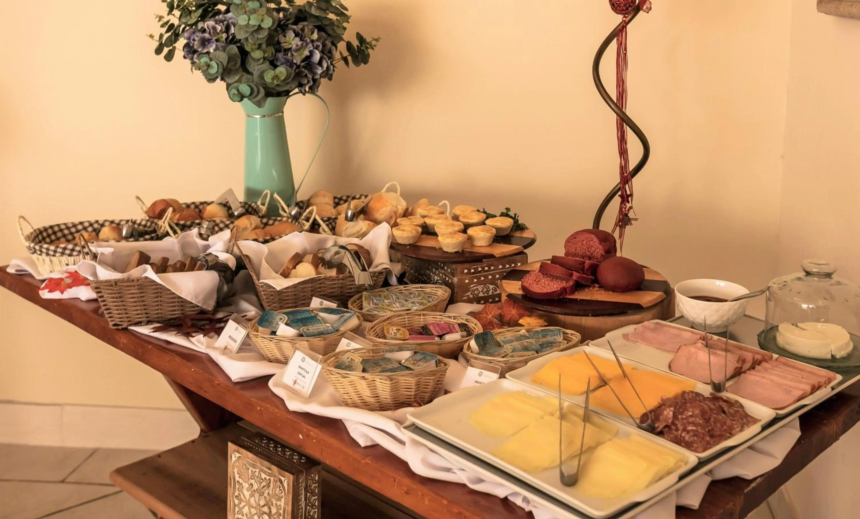 Food and drinks in Pousada das Hortênsias