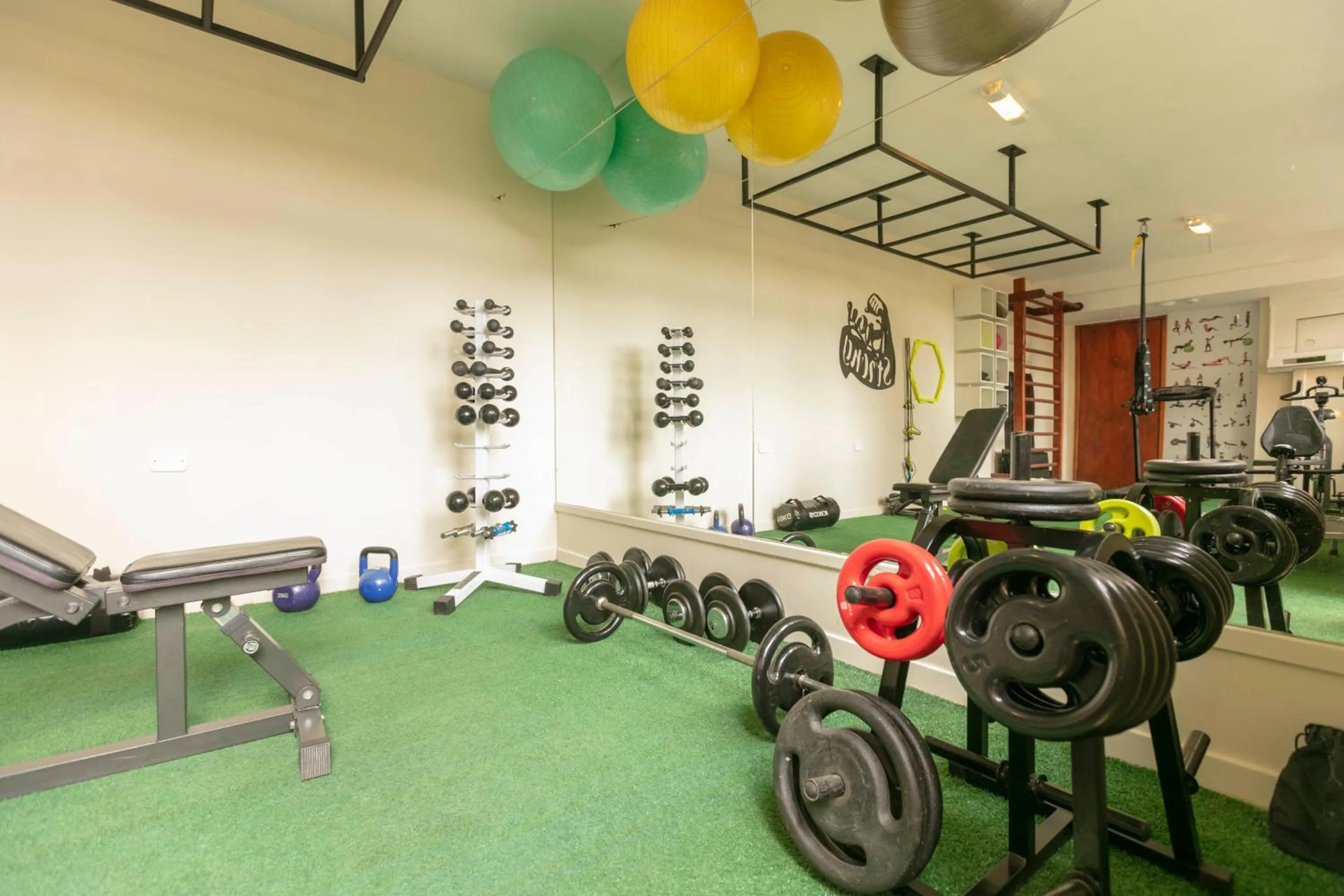 Fitness centre/facilities in Pousada das Hortênsias