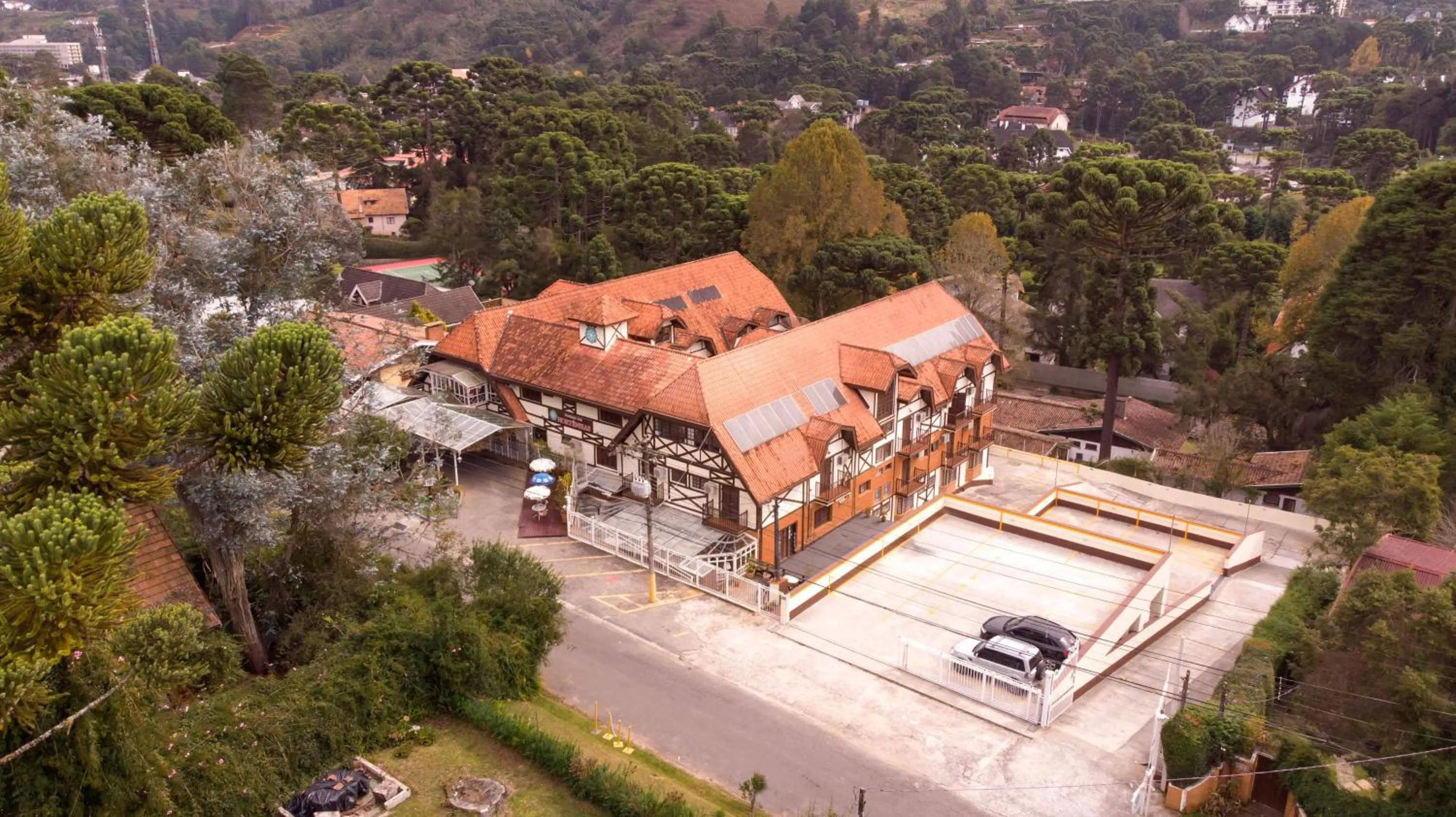 Property building in Pousada das Hortênsias