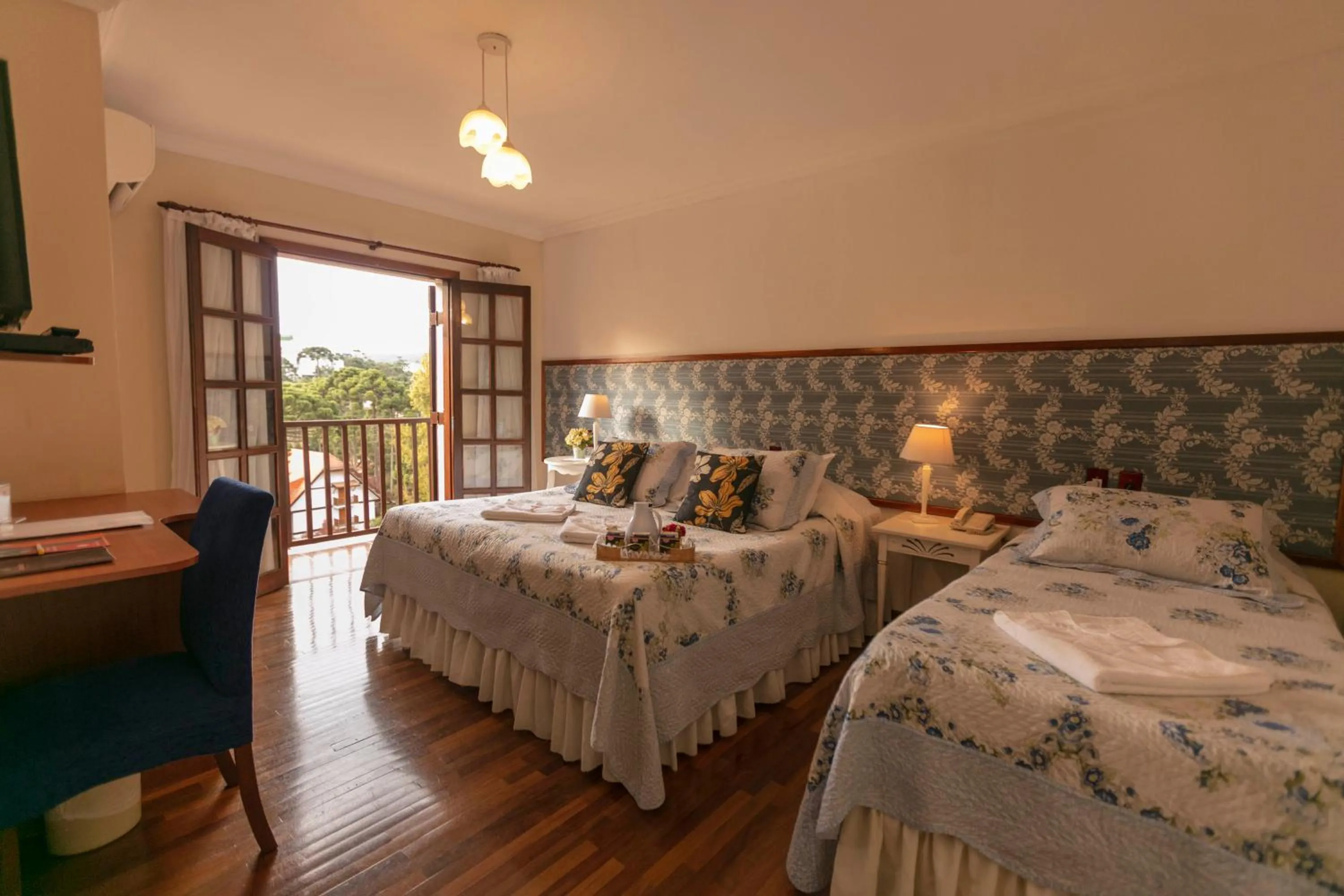 Bedroom, Bed in Pousada das Hortênsias