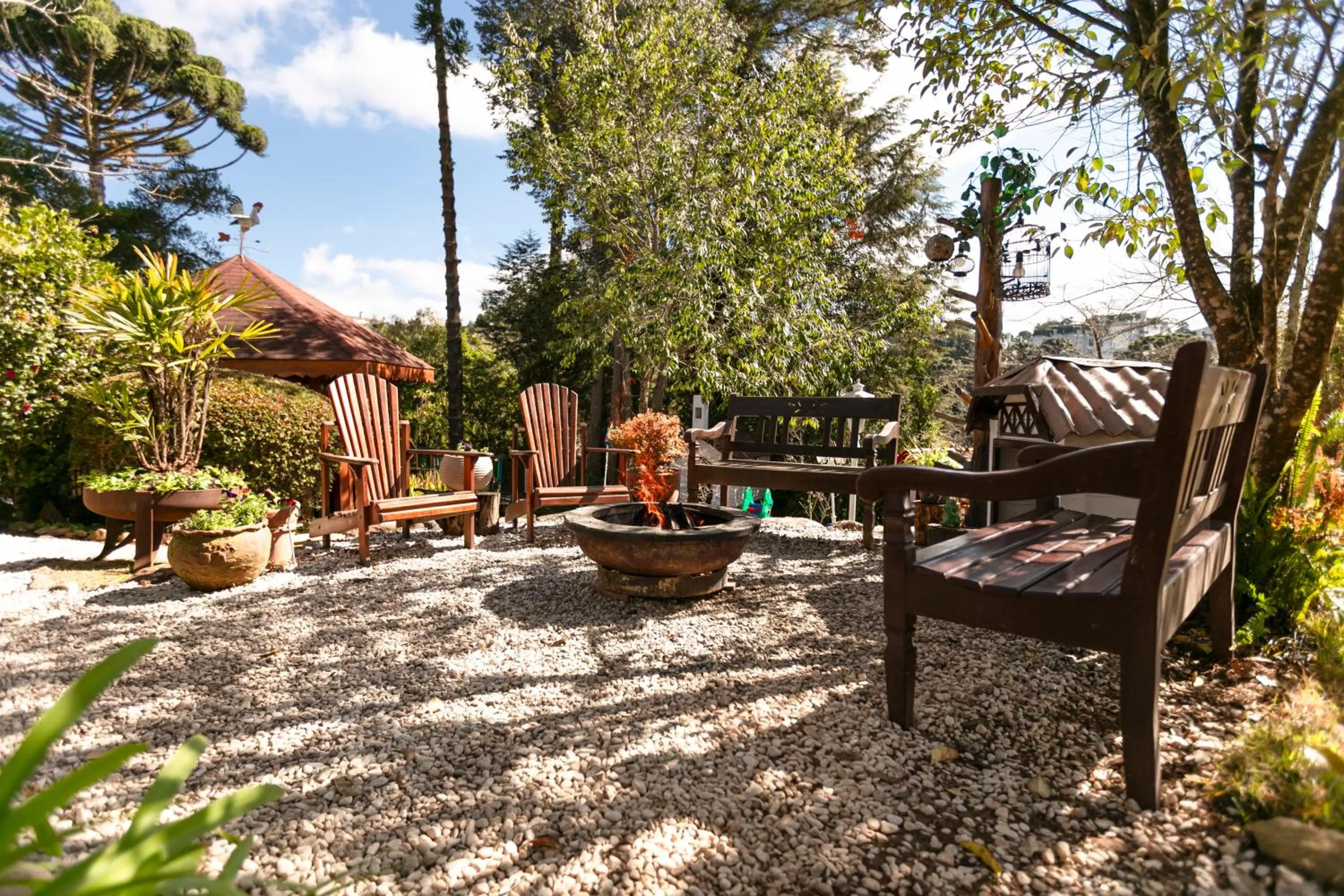 Garden in Pousada das Hortênsias