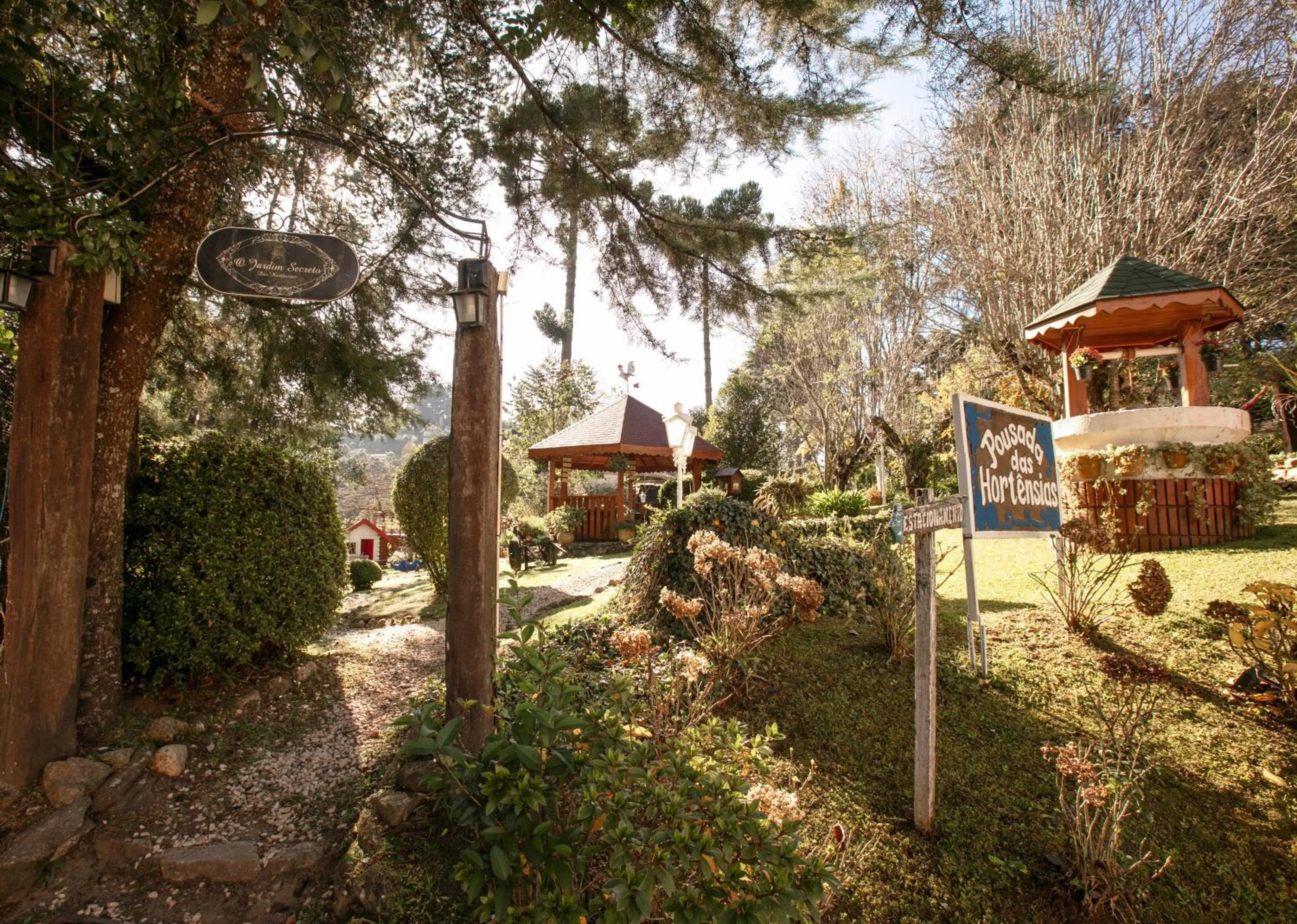 Garden in Pousada das Hortênsias