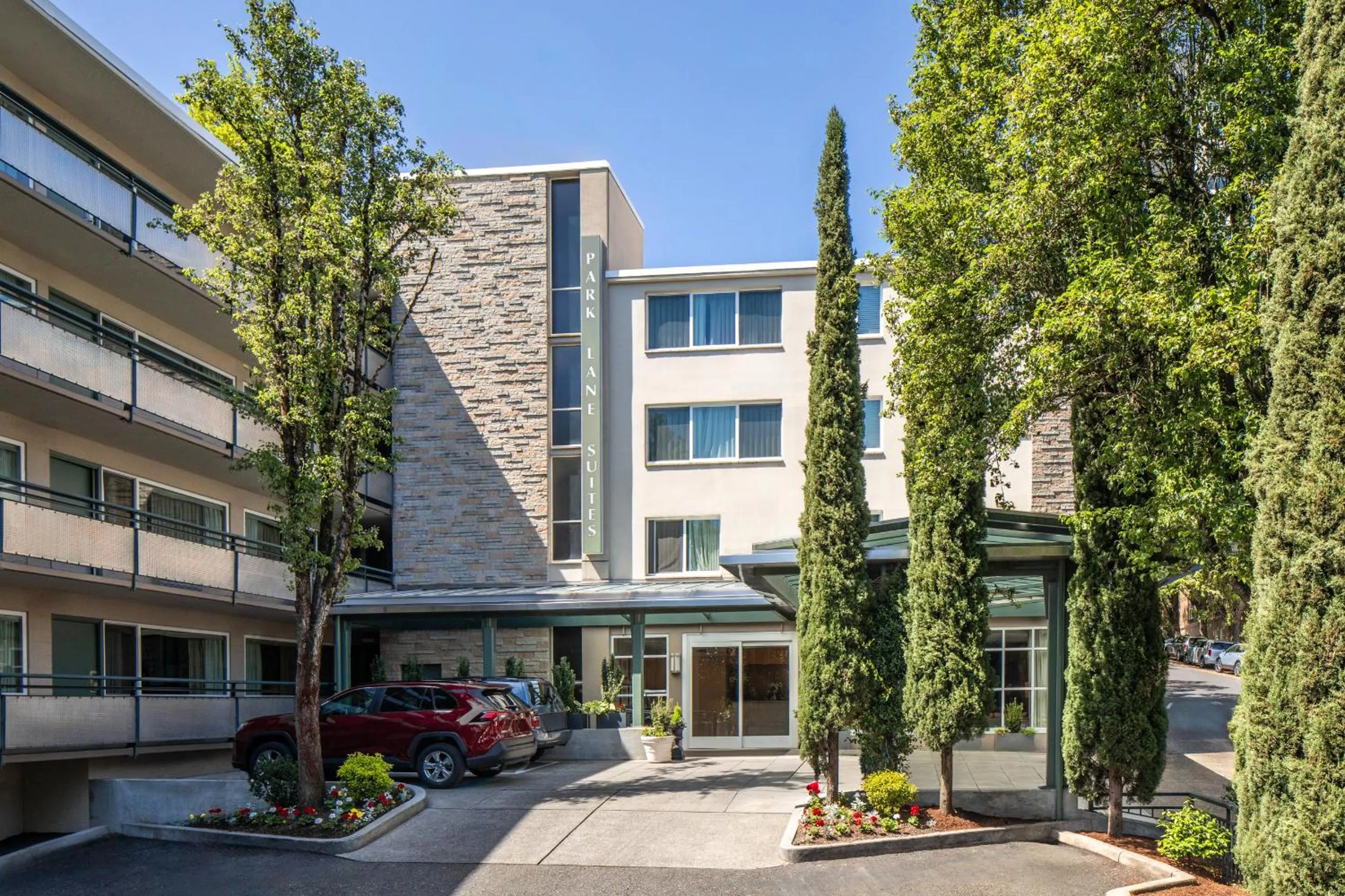 Property building in Park Lane Suites & Inn