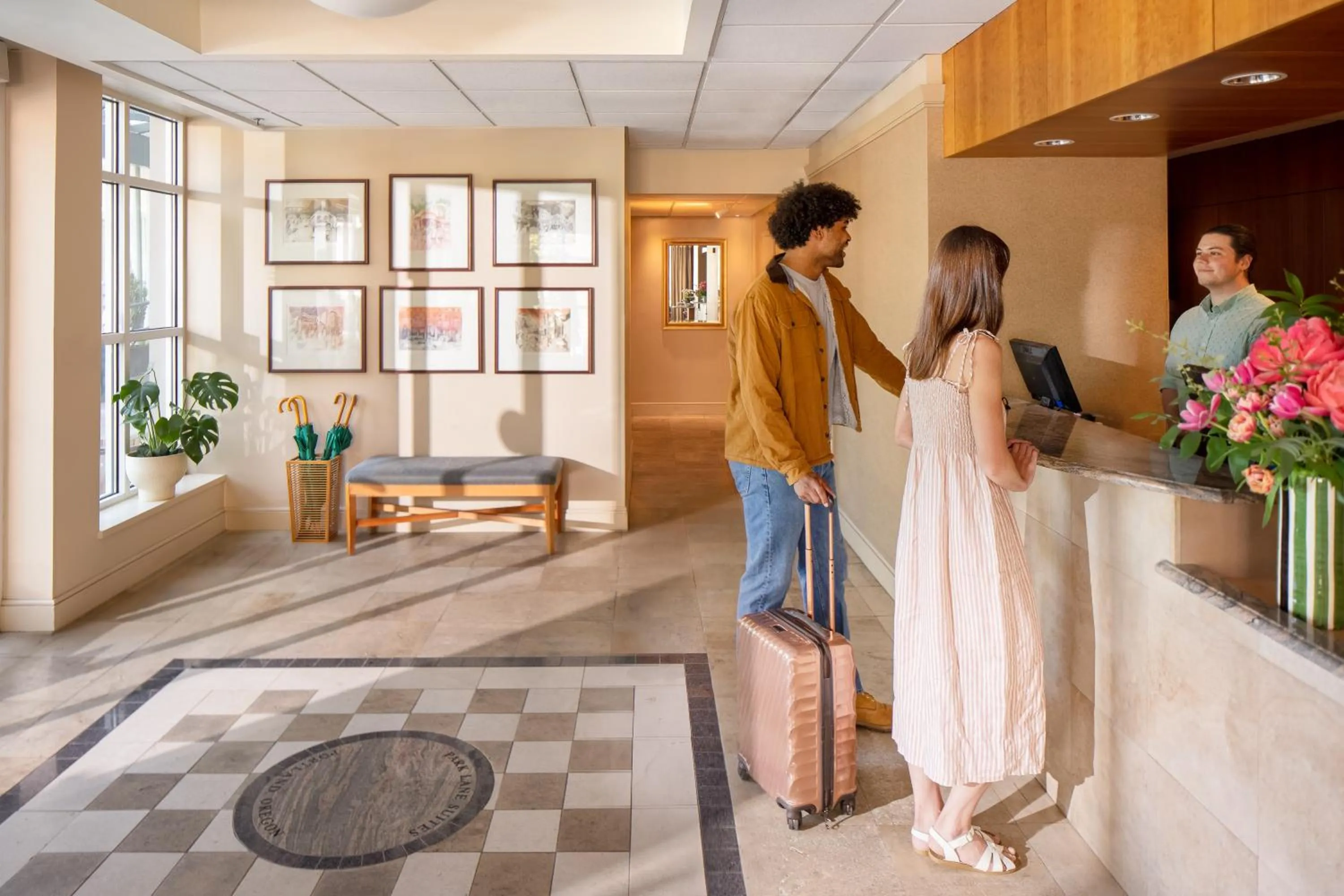 Lobby or reception in Park Lane Suites & Inn