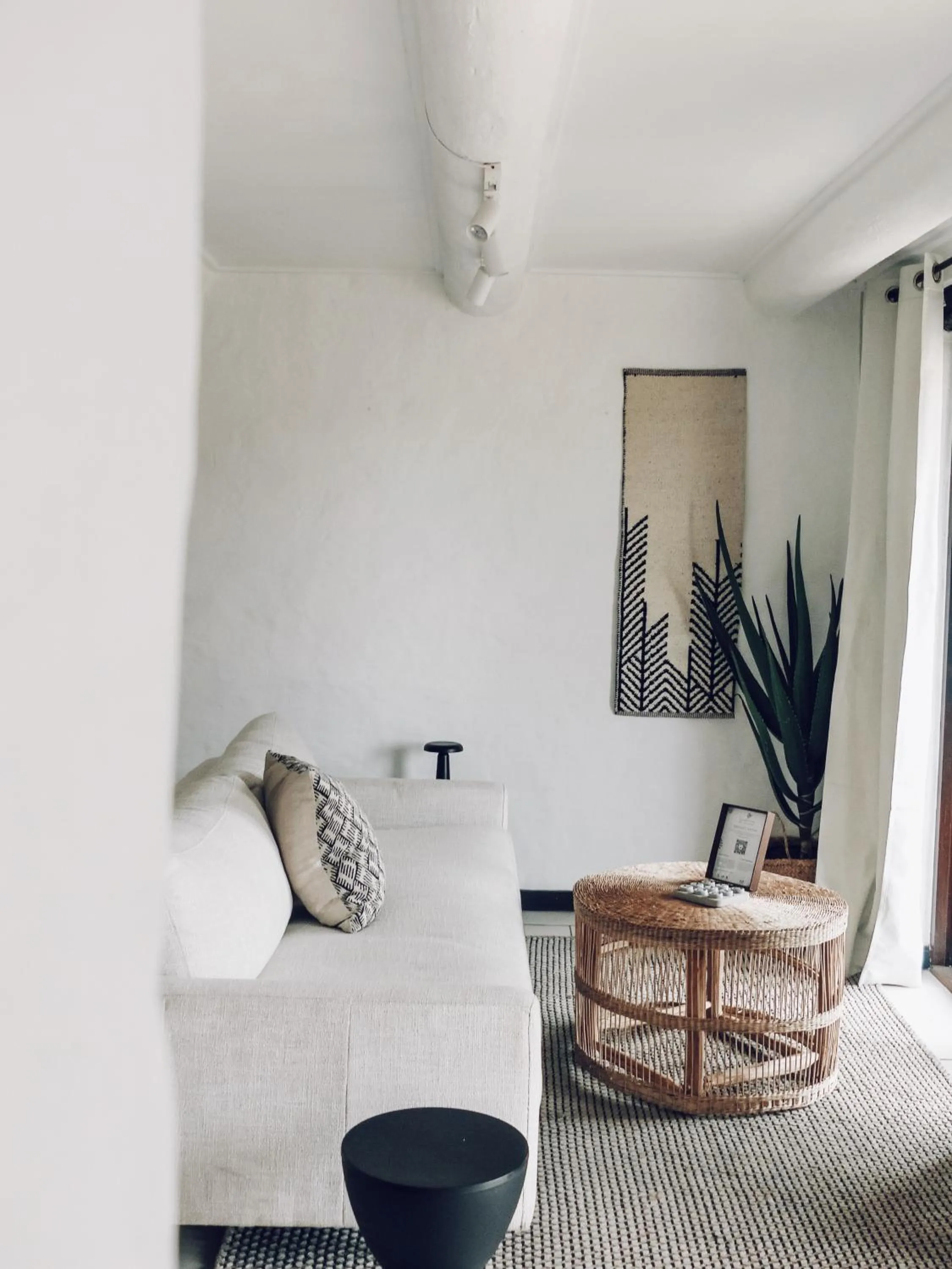 Living room in Stanley Island