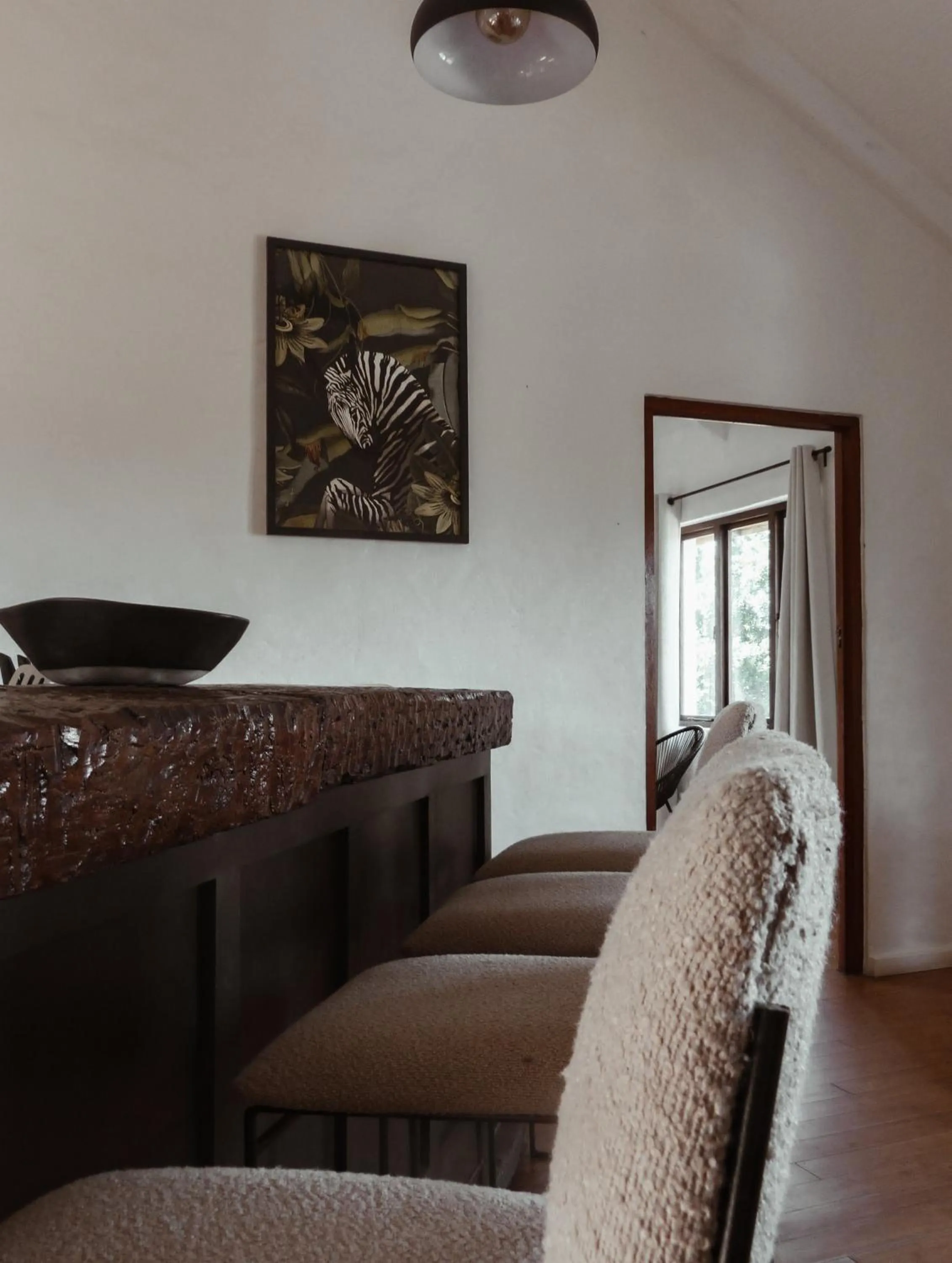 Living room in Stanley Island