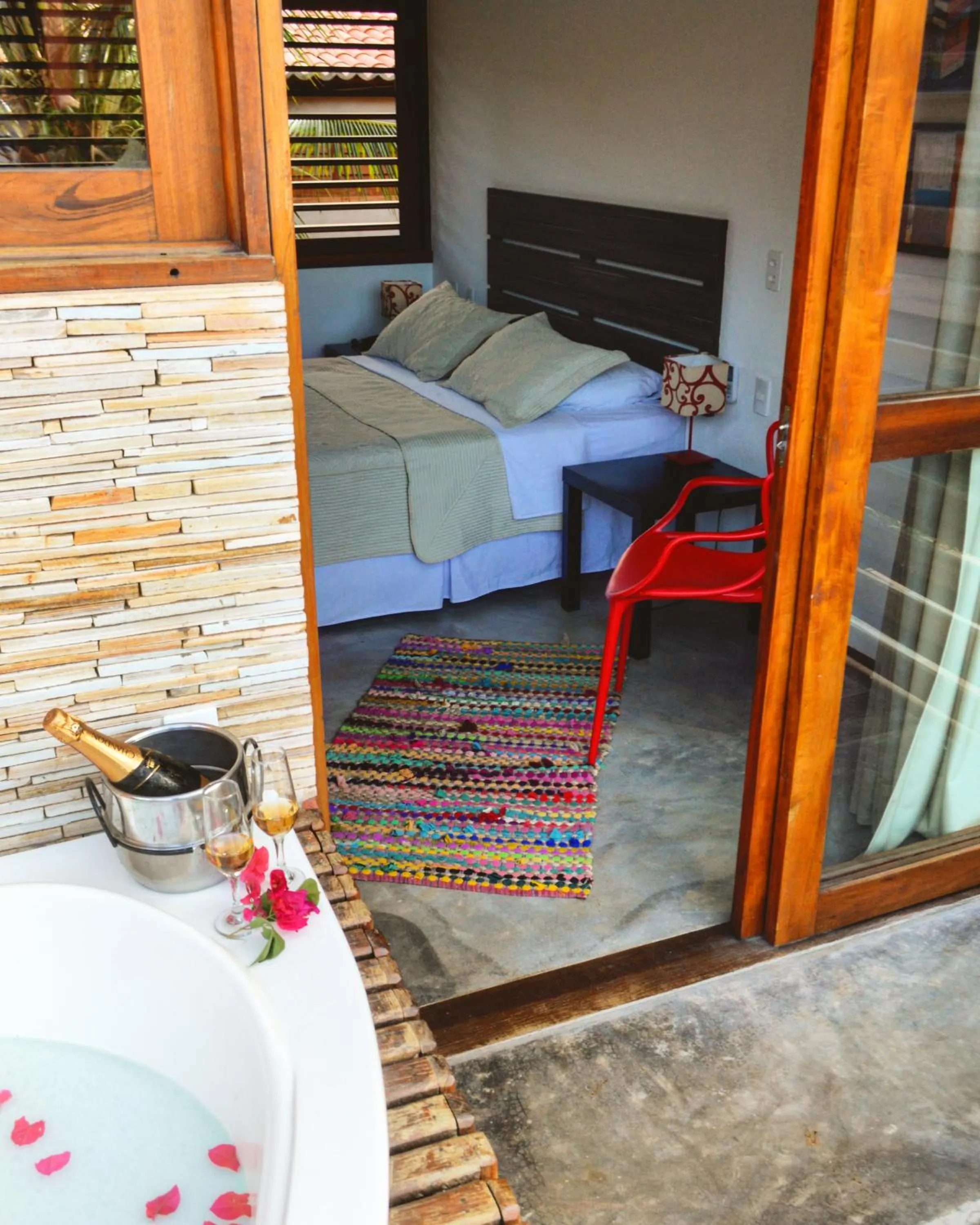 Bed in Naquela Jericoacoara