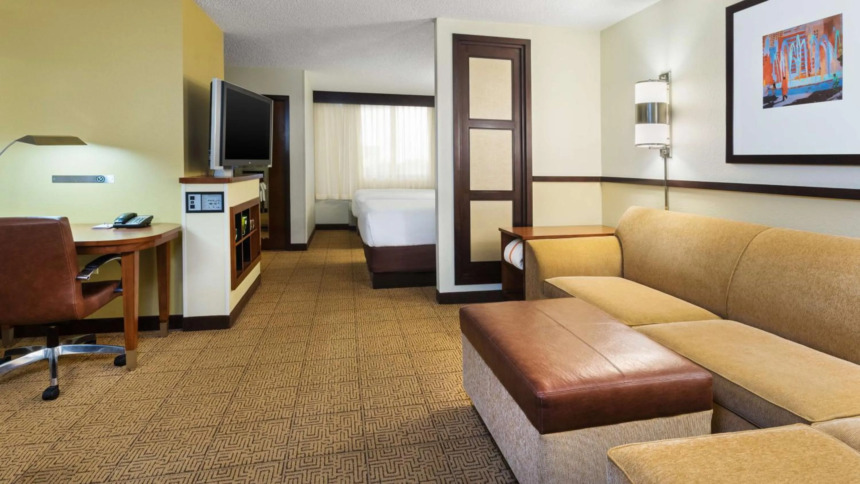 Photo of the whole room in Hyatt Place Fort Lauderdale Cruise Port & Convention Center