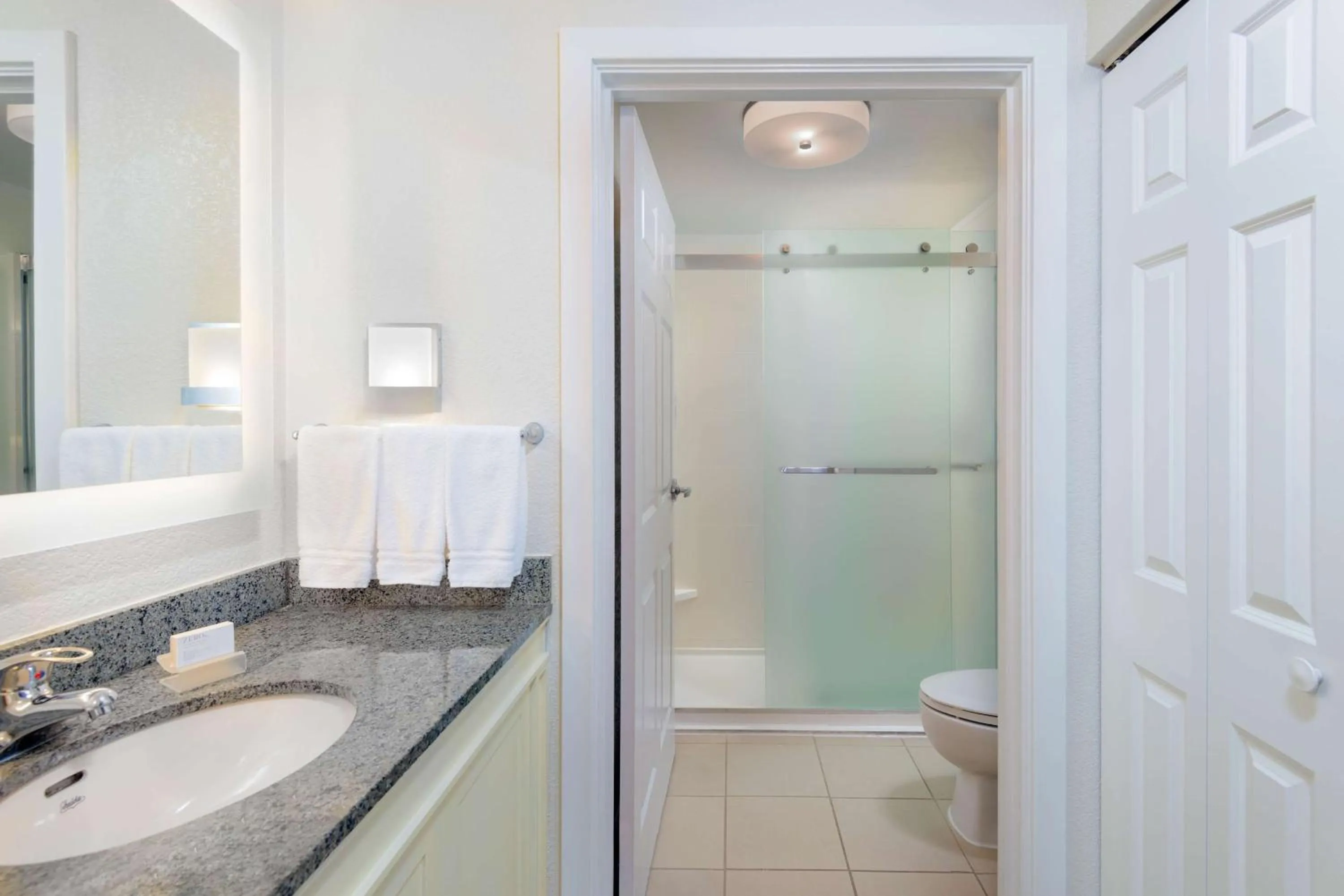 Bathroom in Homewood Suites by Hilton Bonita Springs, FL