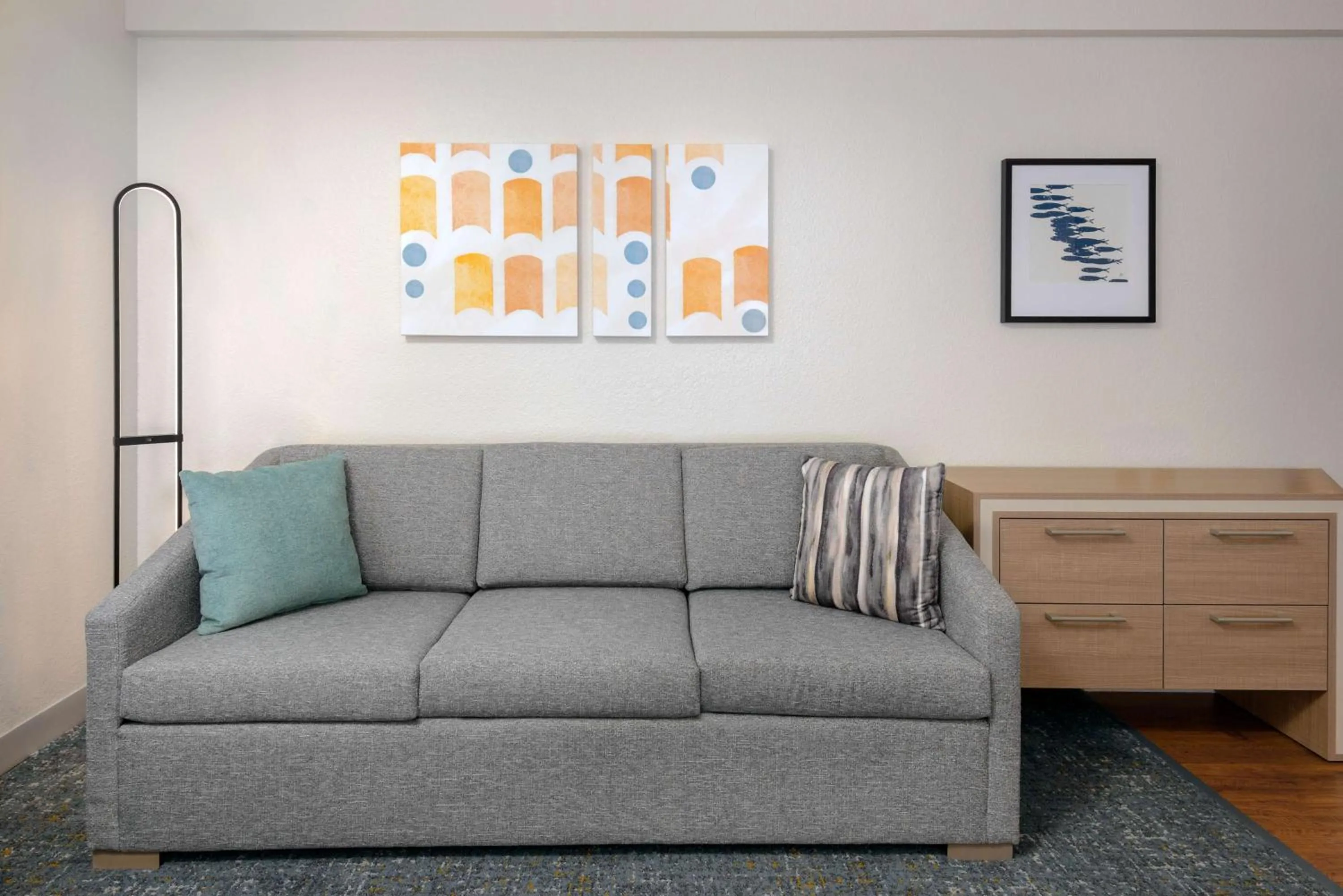 Living room in Homewood Suites by Hilton Bonita Springs, FL