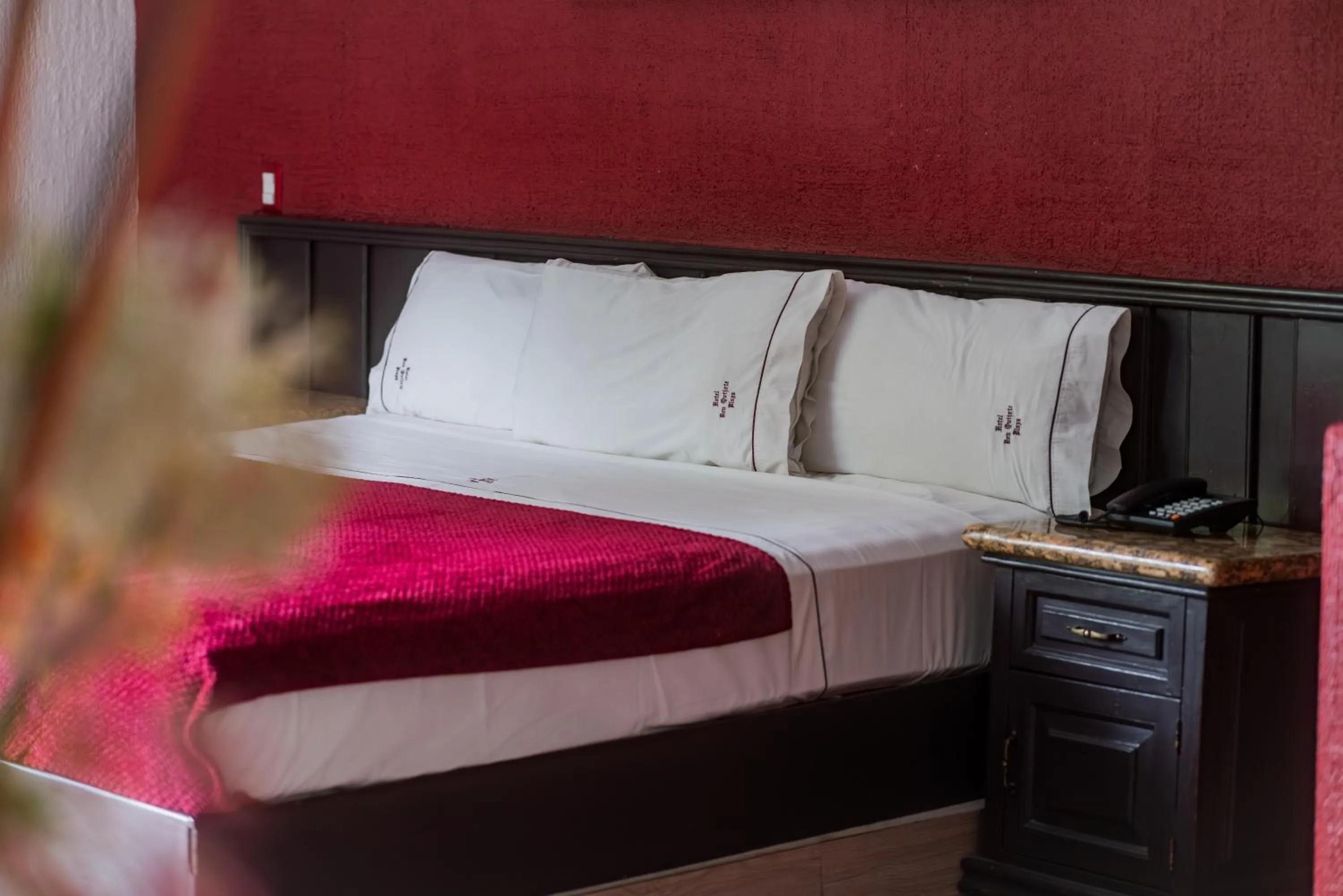 Bed in Hotel Don Quijote Plaza - Guadalajara Centro Historico