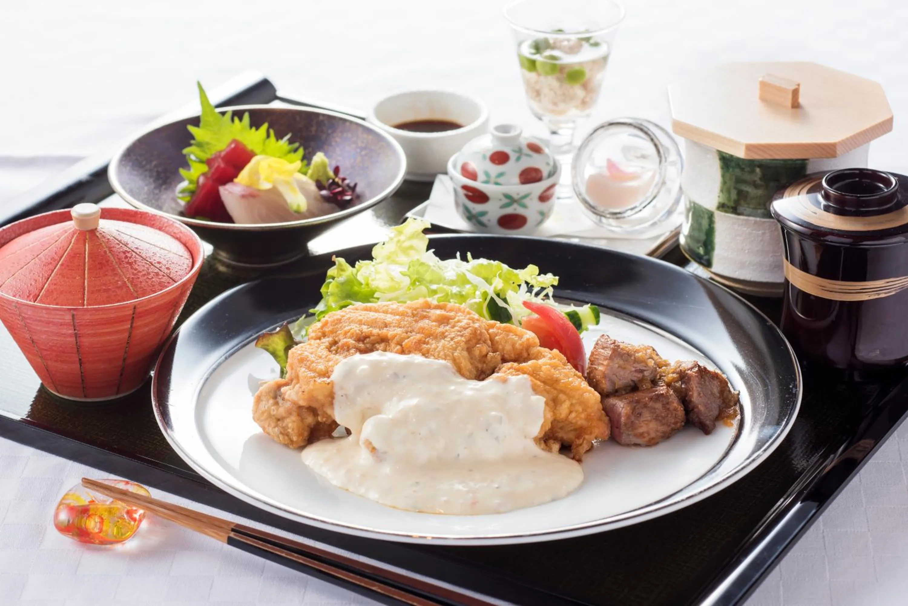 Dinner in The Meibia Miyazaki