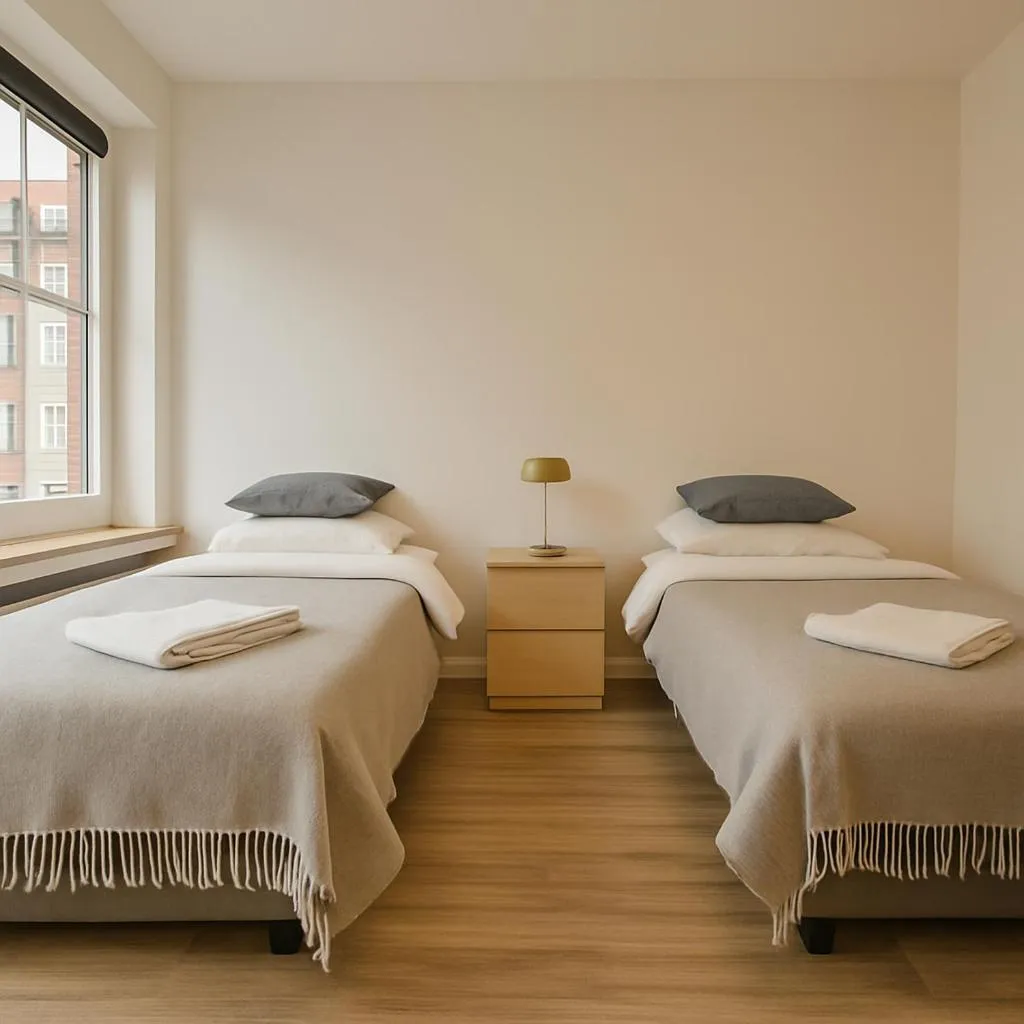 Bed in Old Town Apartments