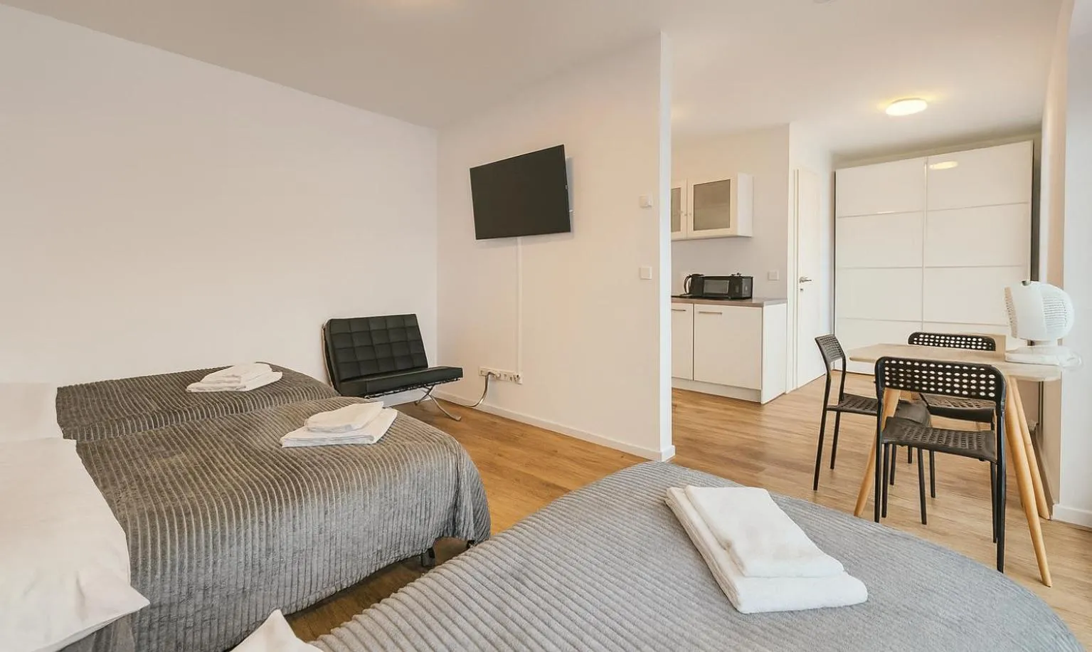 Bed in Old Town Apartments