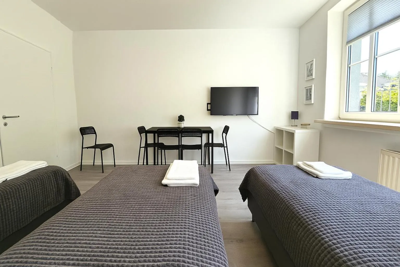 Bed in Old Town Apartments