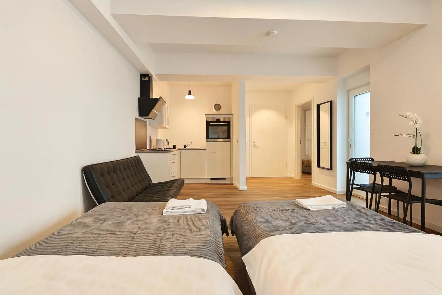 Bed in Old Town Apartments