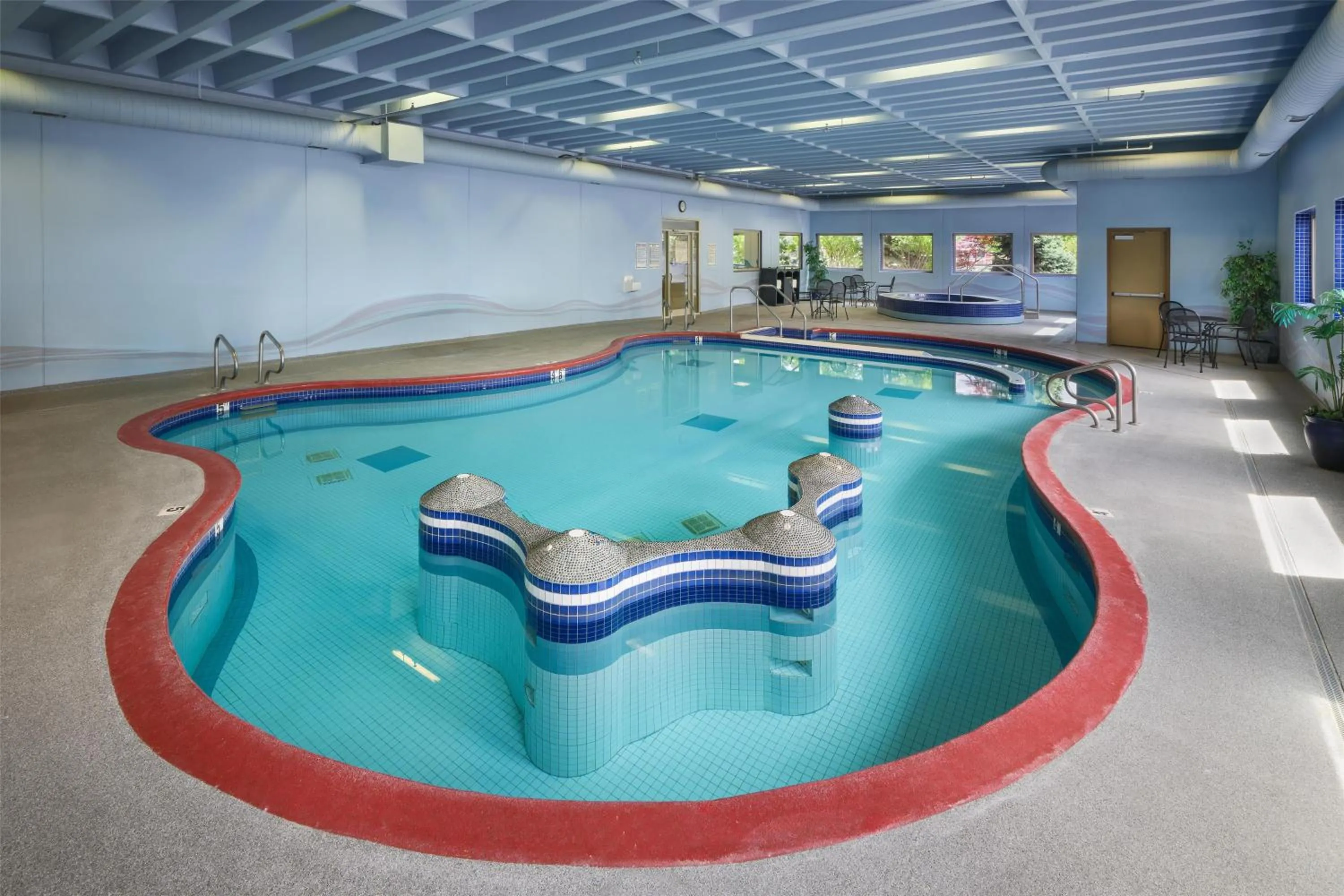 Pool view in Best Western Plus Kamloops Hotel