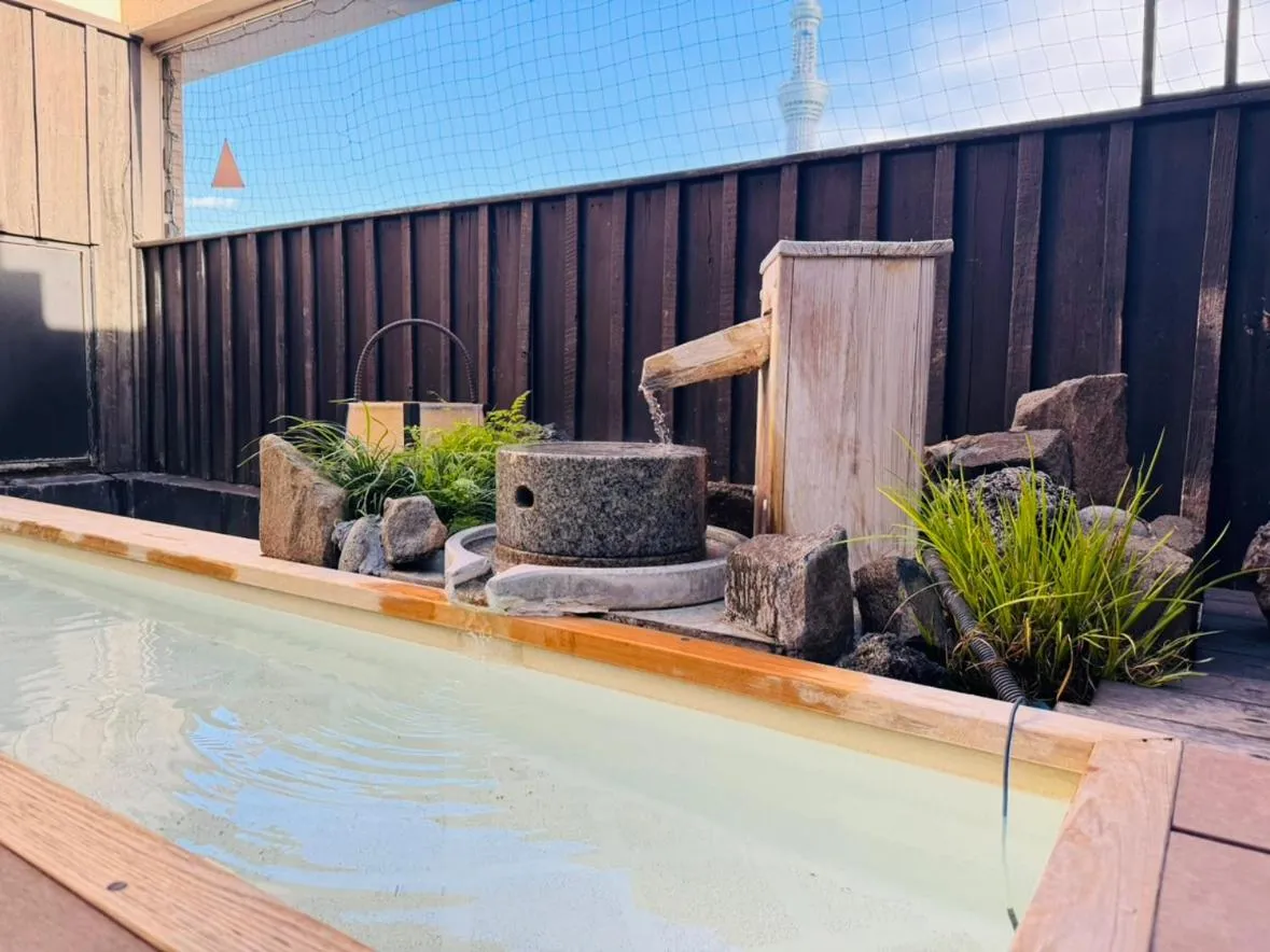 Open Air Bath in Dormy Inn EXPRESS Asakusa