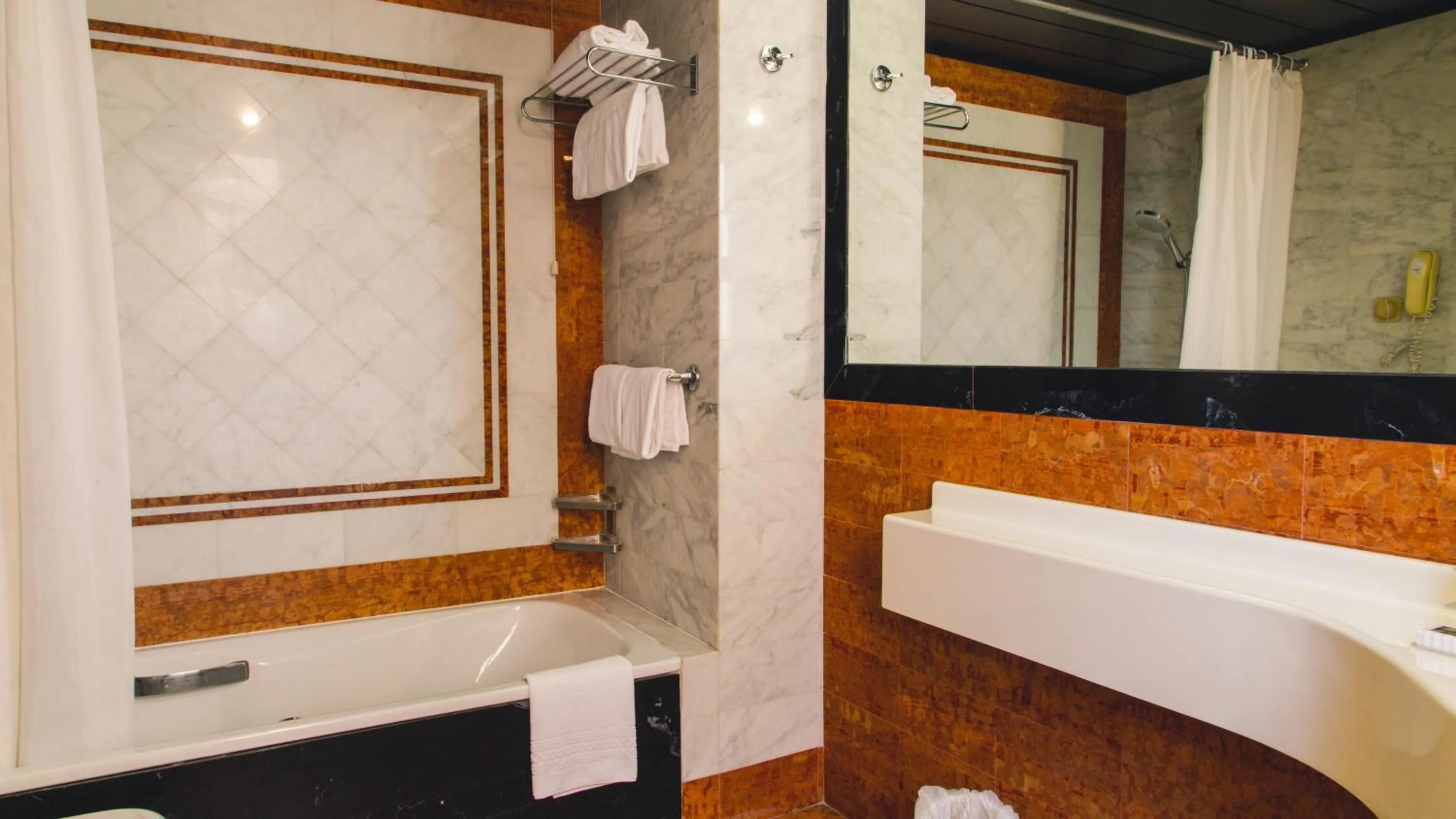 Bathroom in Grand Hotel Excelsior