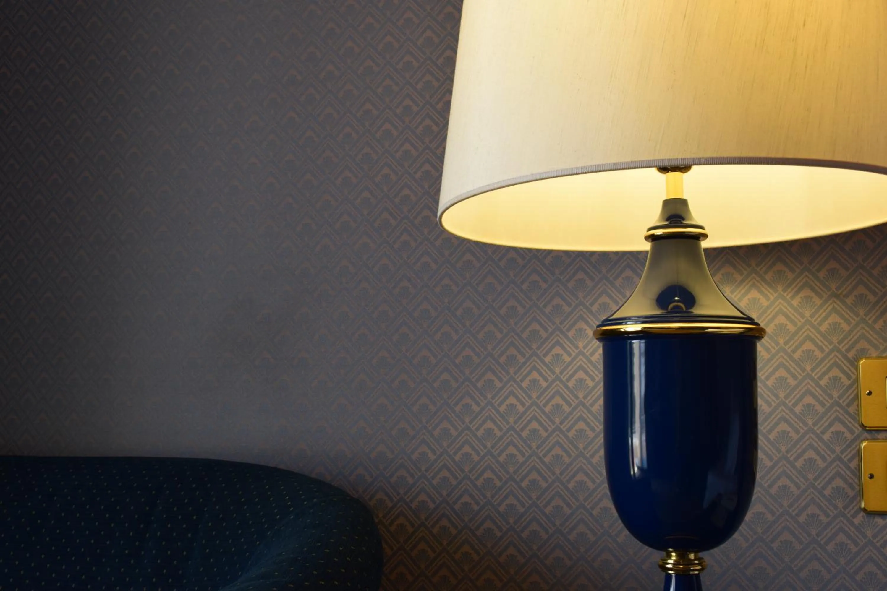 Decorative detail in Grand Hotel Excelsior