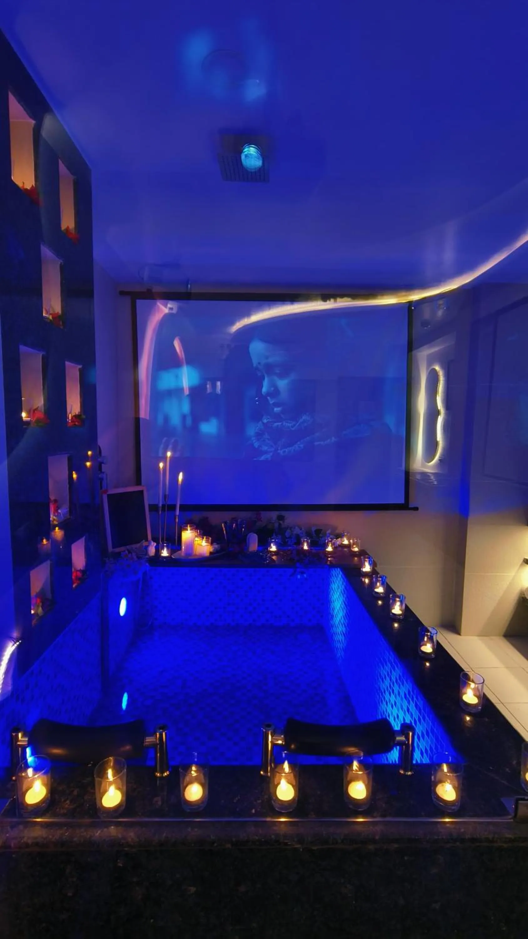 Pool view in Sarang Palace - A Luxury Boutique Hotel