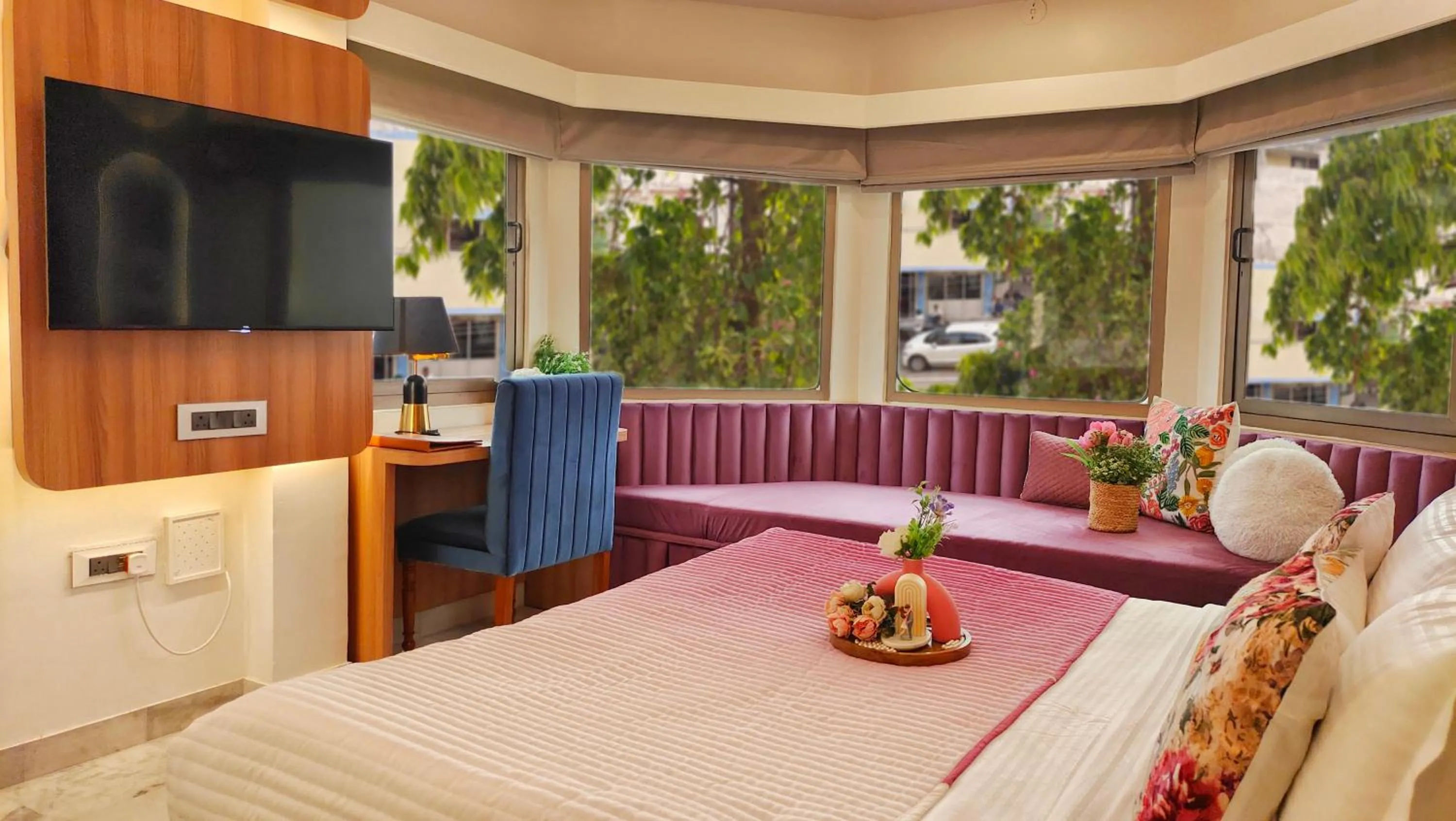 Bedroom, Bed in Sarang Palace - A Luxury Boutique Hotel