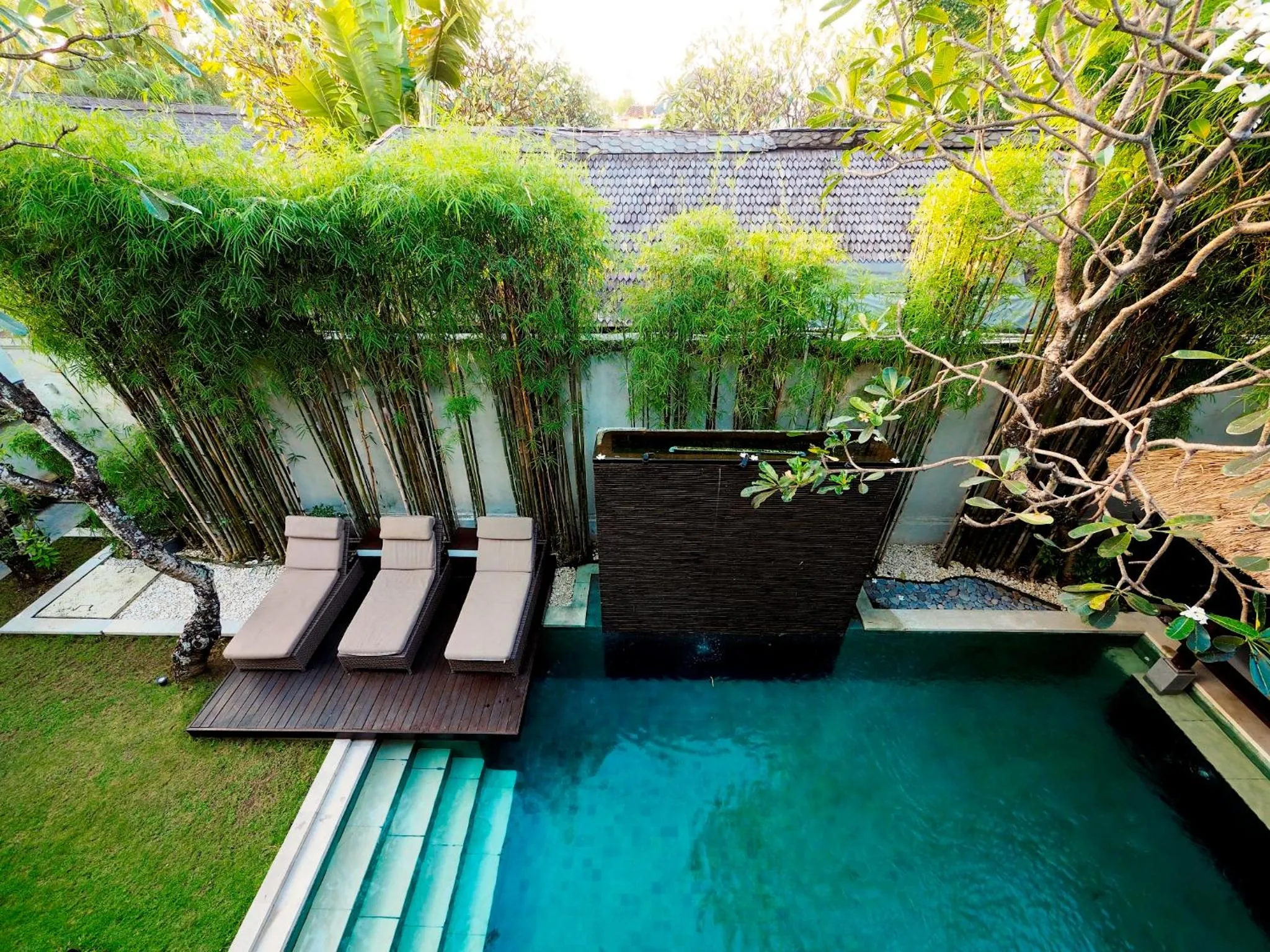 Swimming pool in The Amala Boutique Retreat