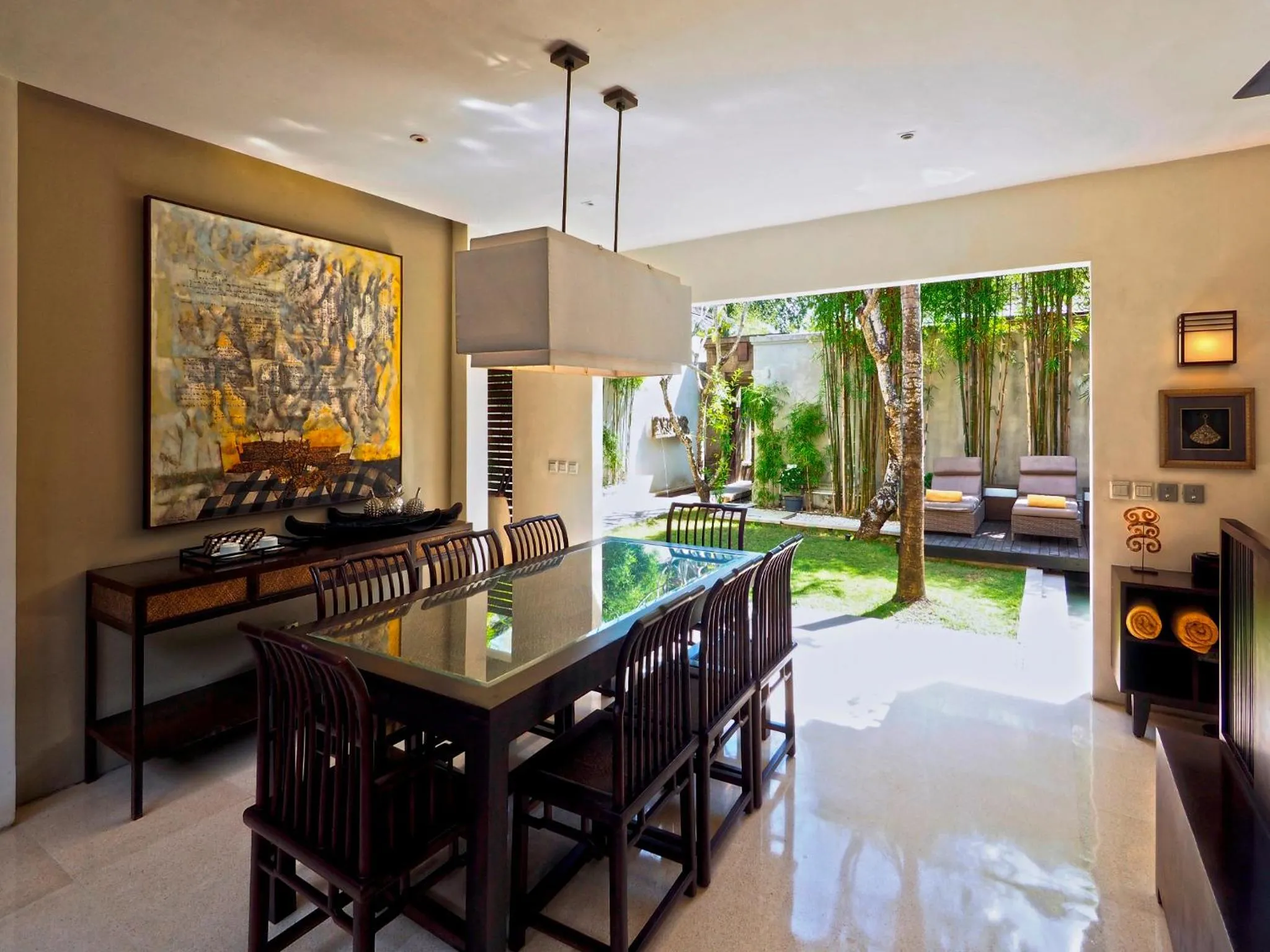 Dining area in The Amala Boutique Retreat