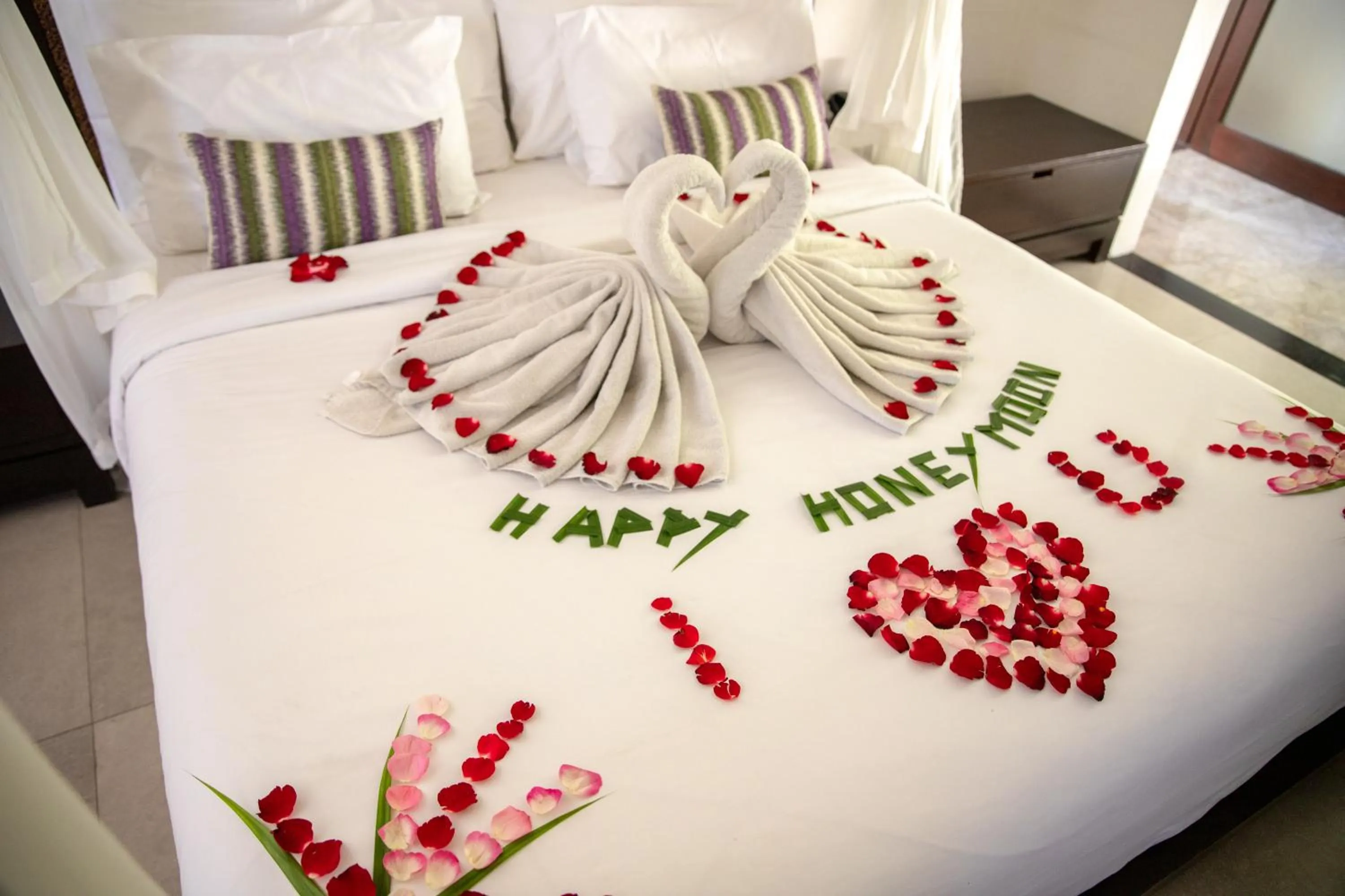 Decorative detail, Bed in The Amala Boutique Retreat