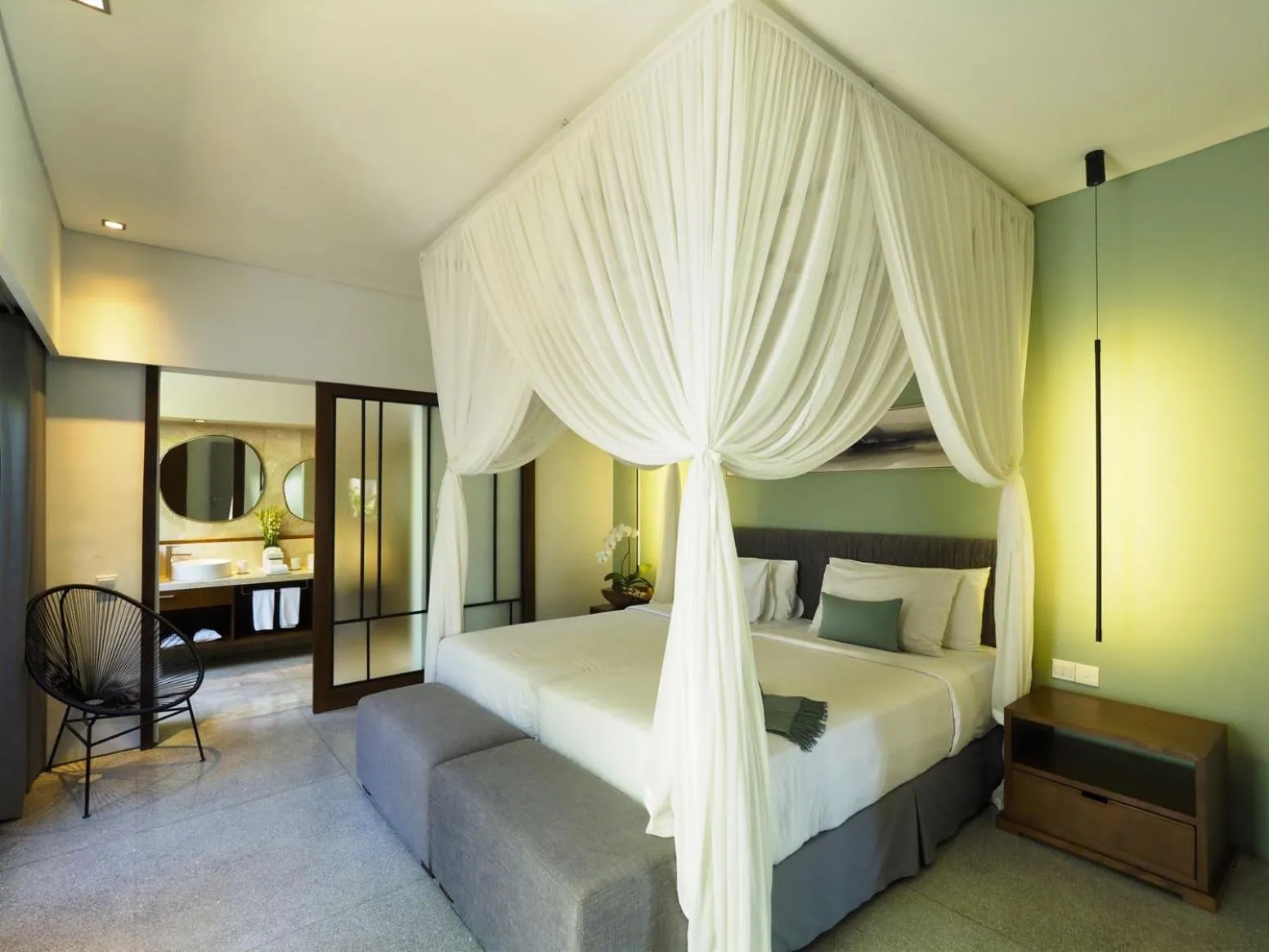 Bed in The Amala Boutique Retreat