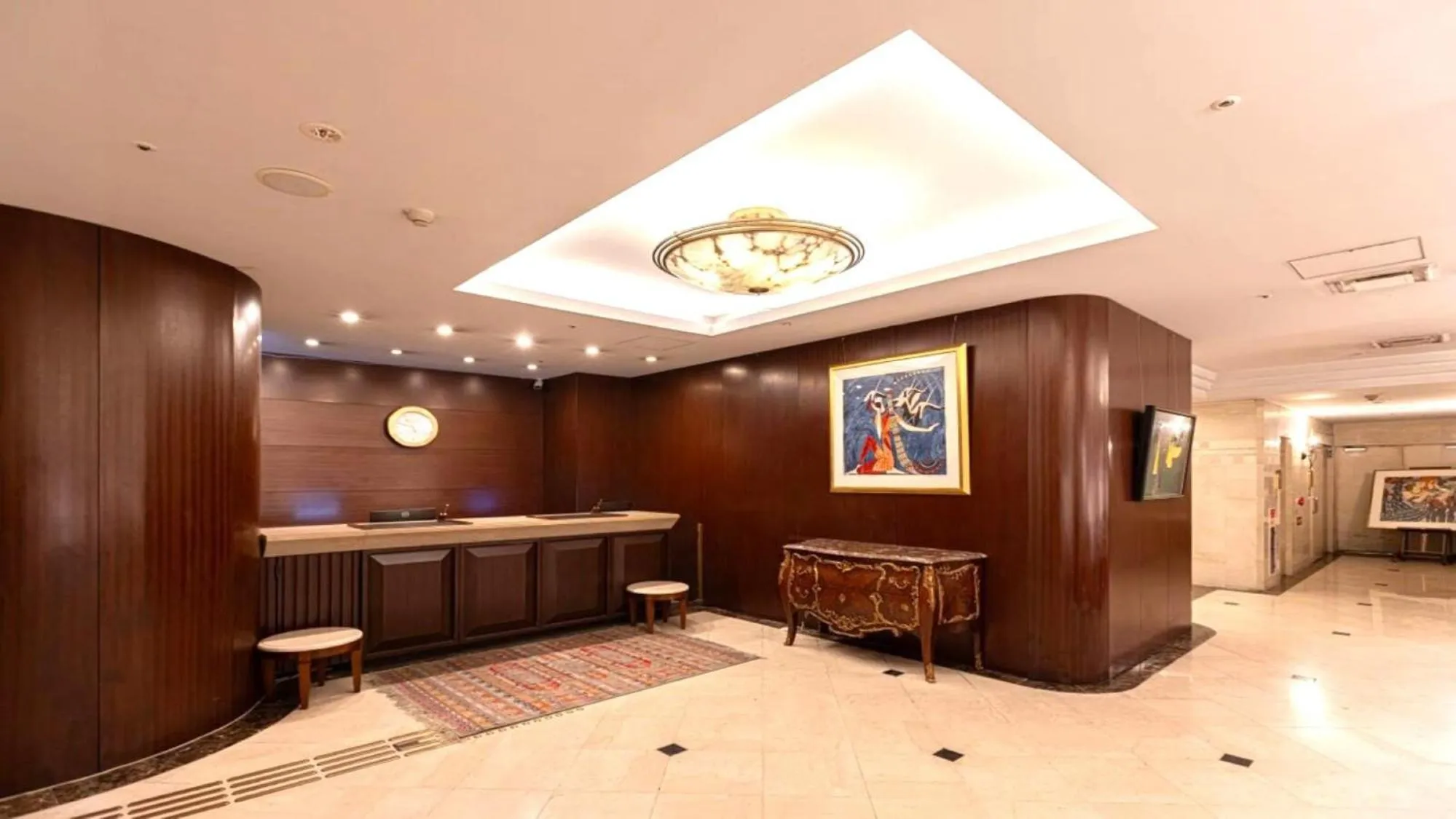 Lobby or reception in New Osaka Hotel Shinsaibashi