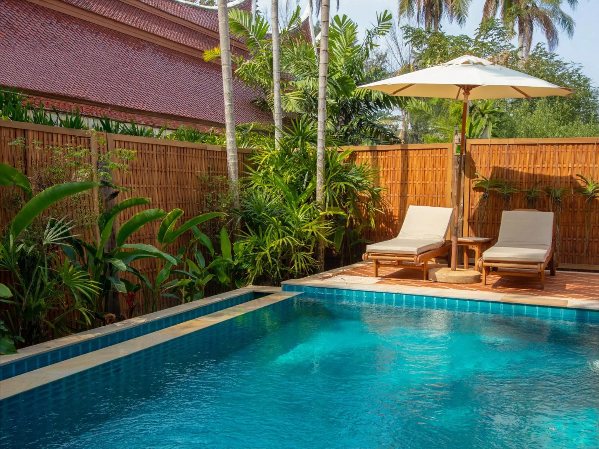 Pool view in Santhiya Koh Chang Resort