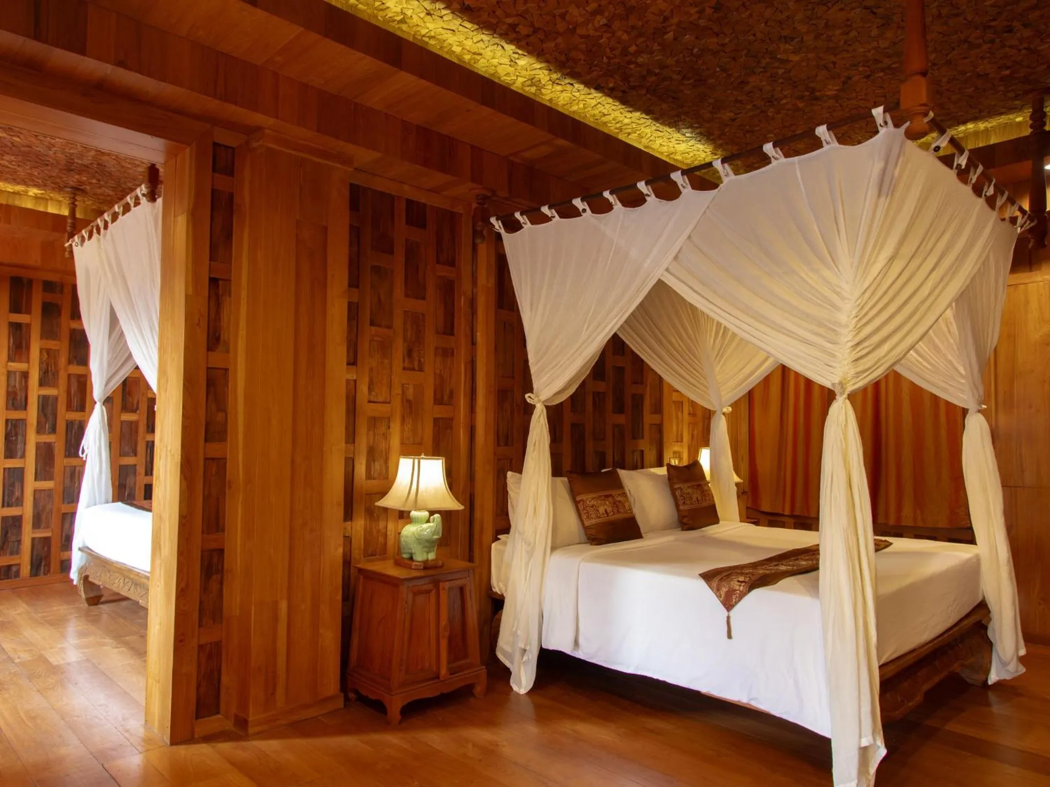 Property building, Bed in Santhiya Koh Chang Resort