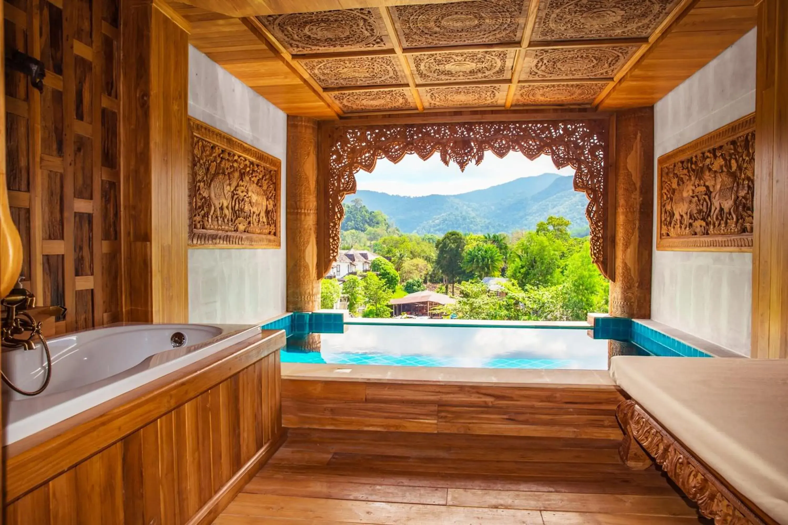 Grand Pool Suite Water View in Santhiya Koh Chang Resort Grand Pool Suite Water View in Santhiya Koh Chang Resort