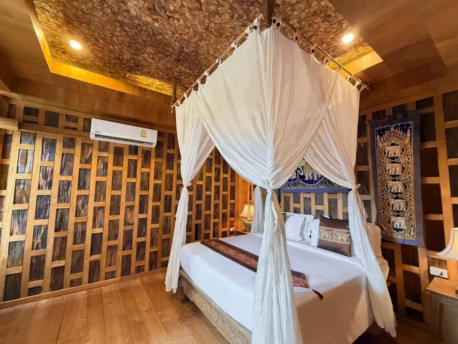 Bed in Santhiya Koh Chang Resort