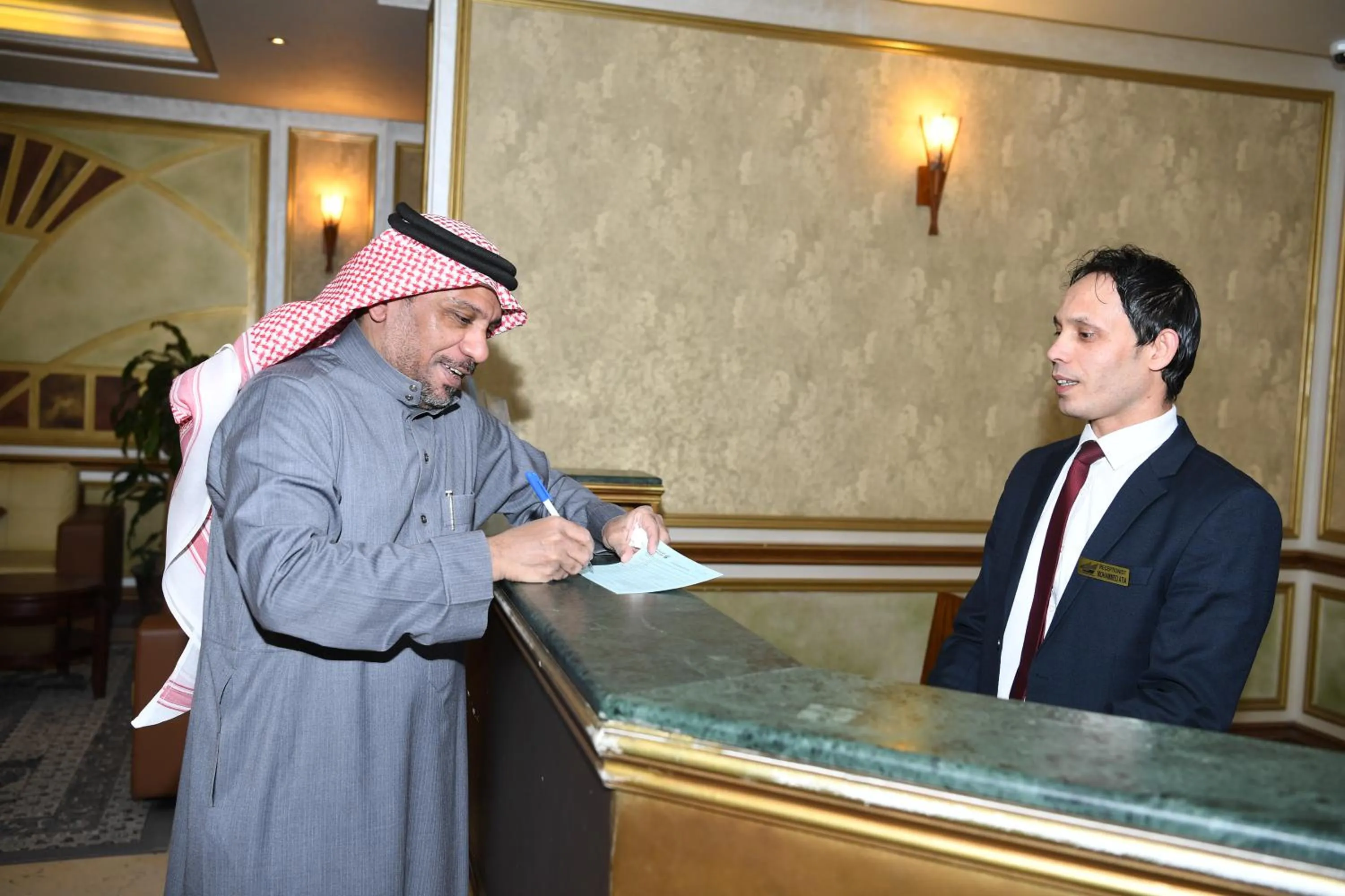 Lobby or reception in Continental Suite farwaniya