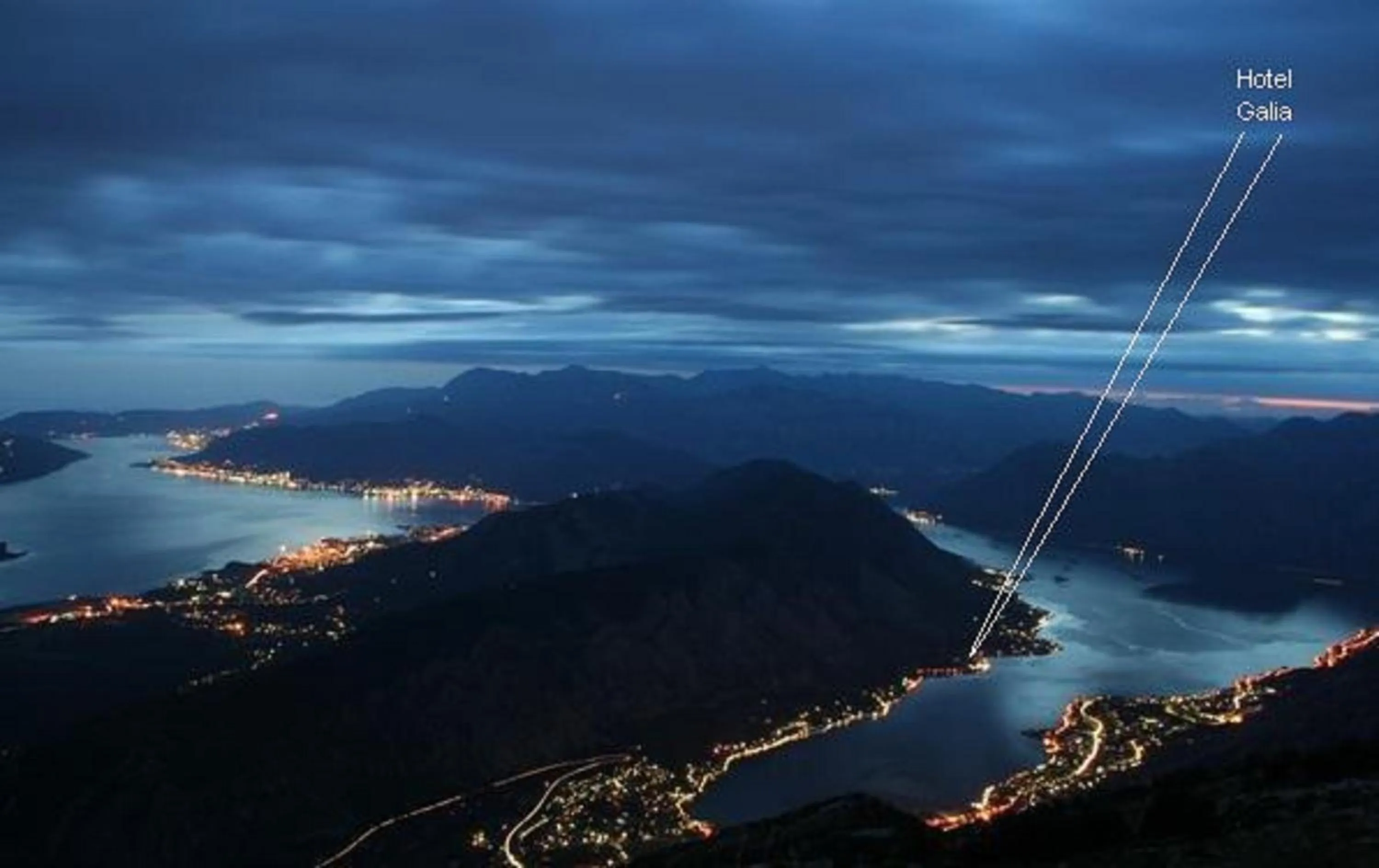 Bird's eye view in Hotel Galia