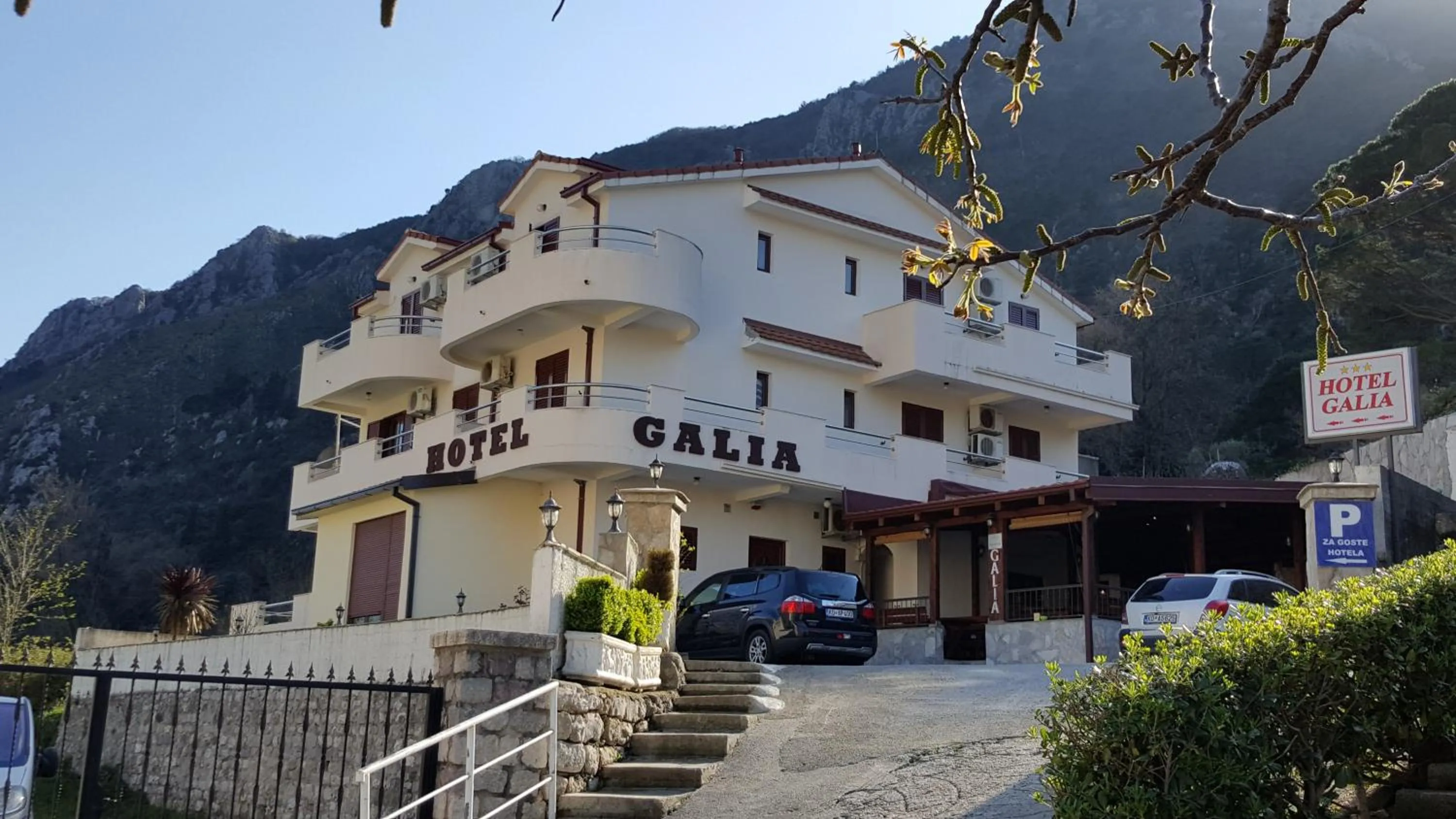 Facade/entrance in Hotel Galia