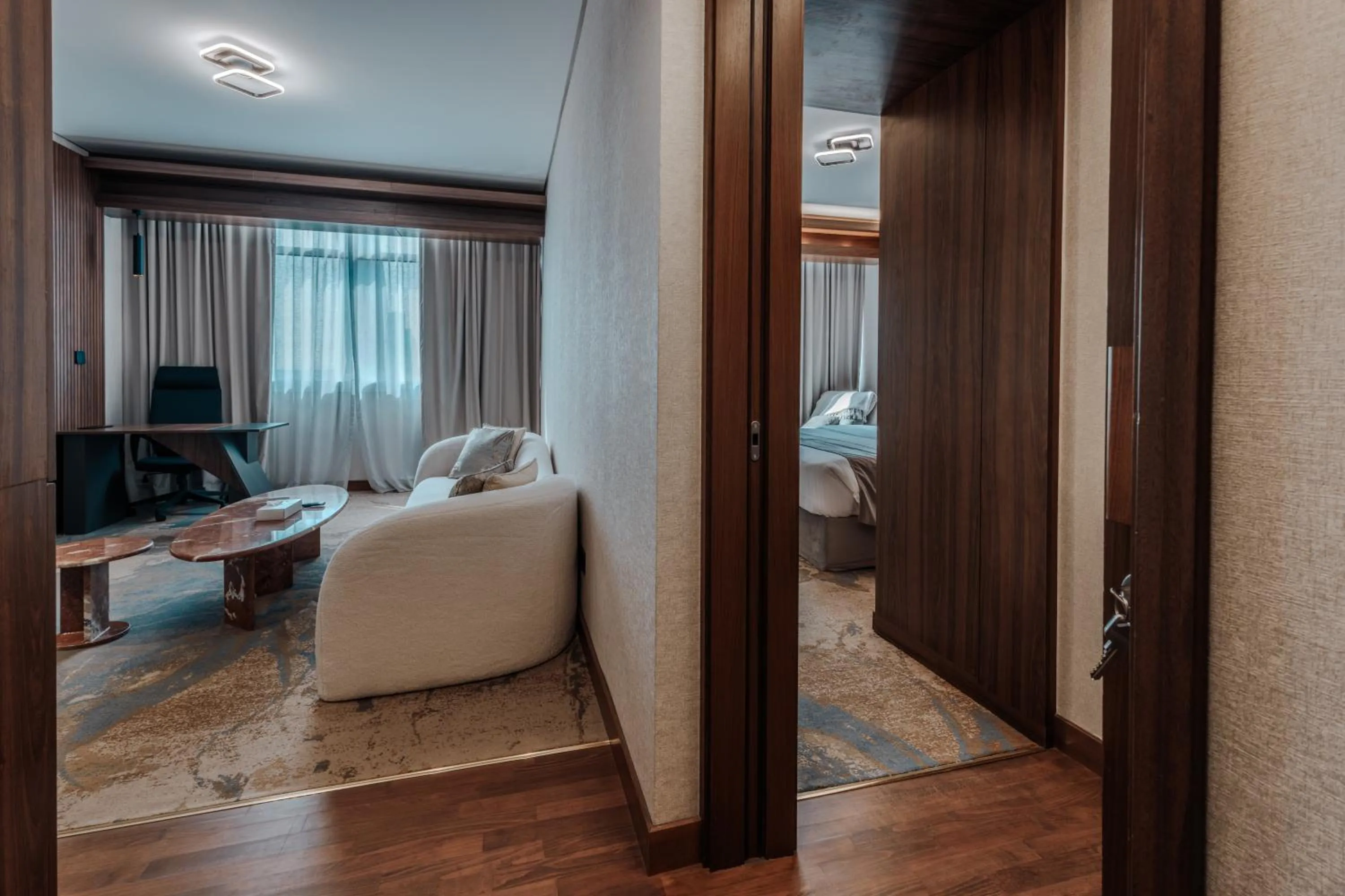 Living room in Kuwait Continental Hotel