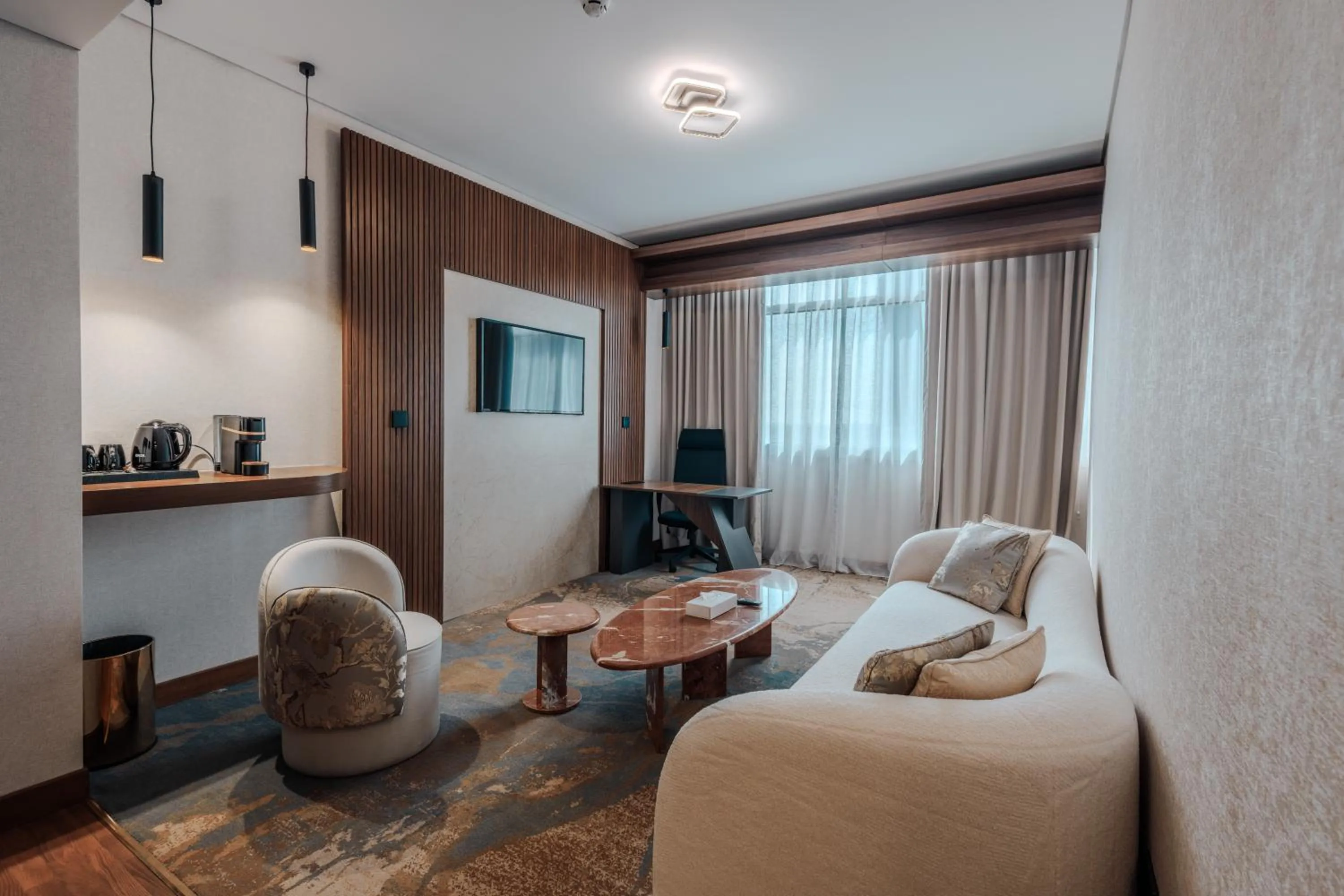 Living room in Kuwait Continental Hotel