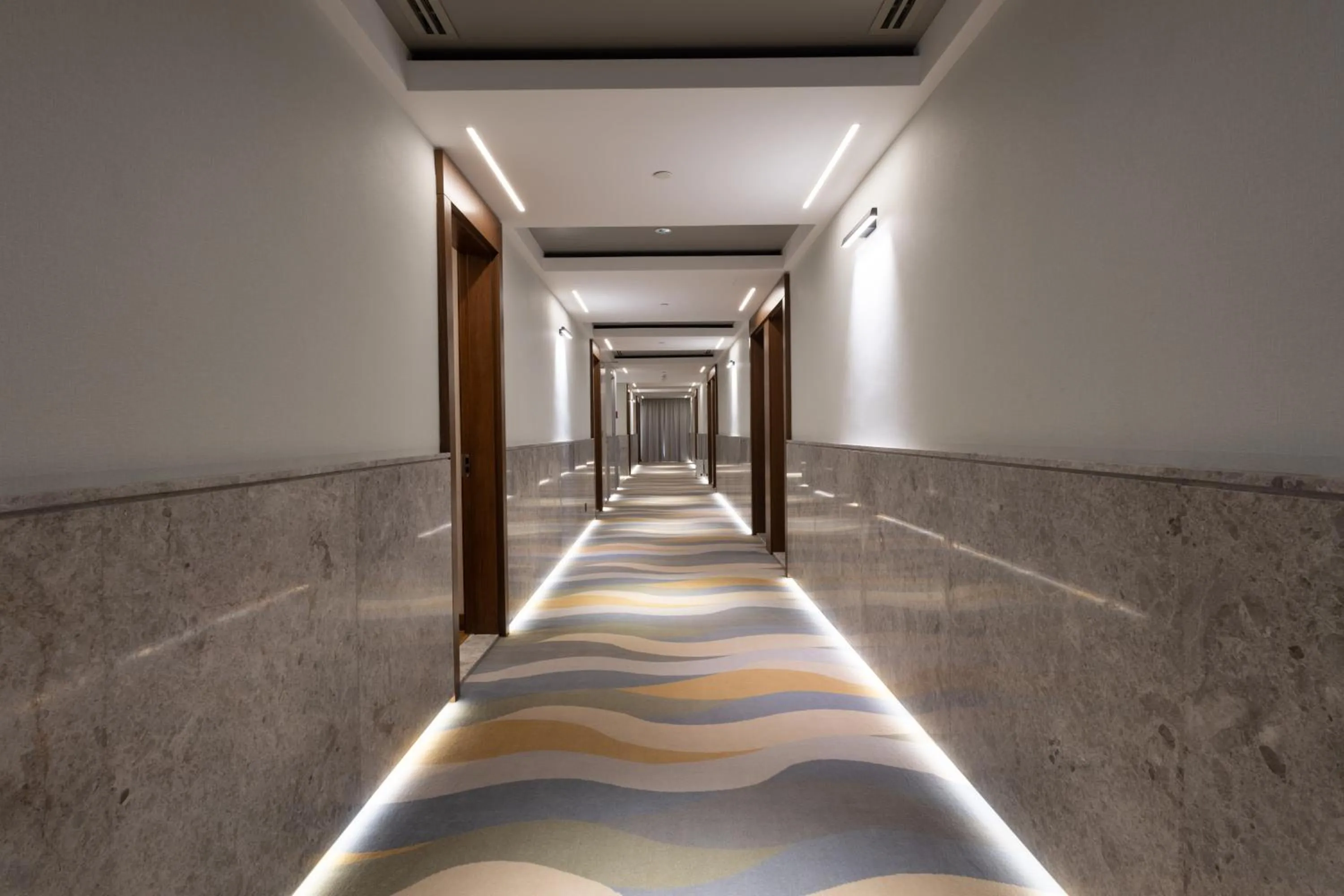 Floor plan in Kuwait Continental Hotel