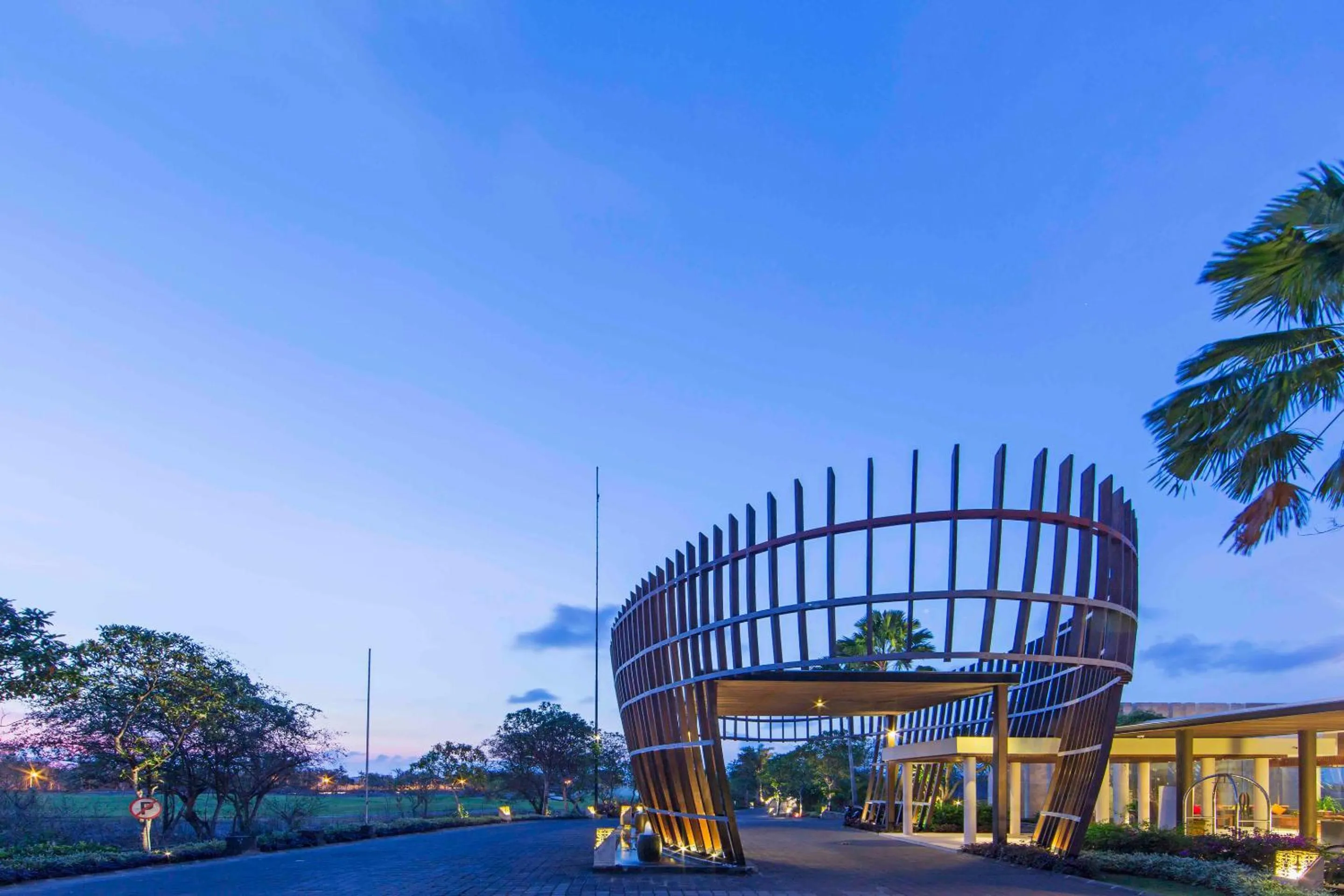 Facade/entrance in Le Grande Bali