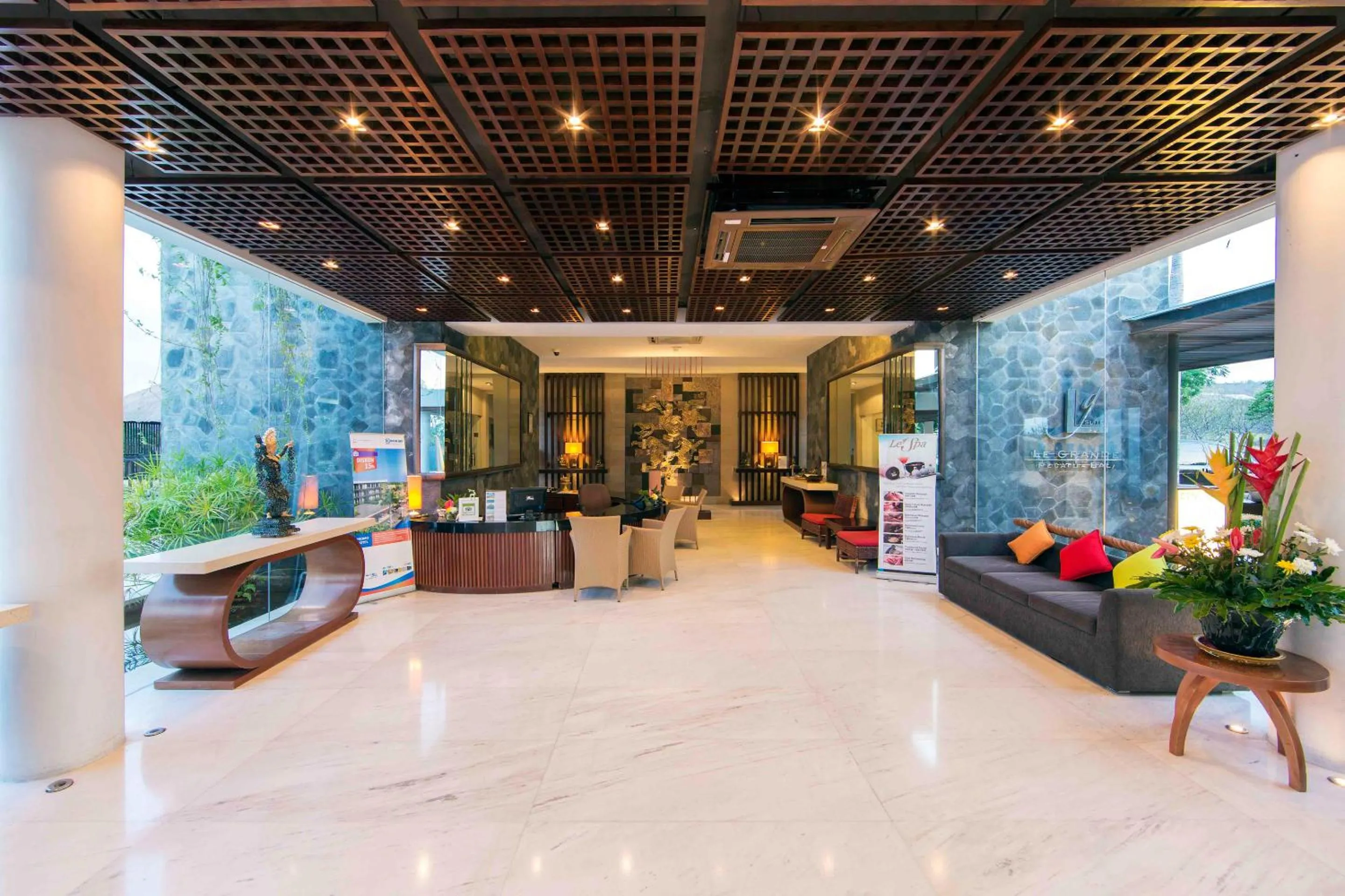 Lobby or reception in Le Grande Bali