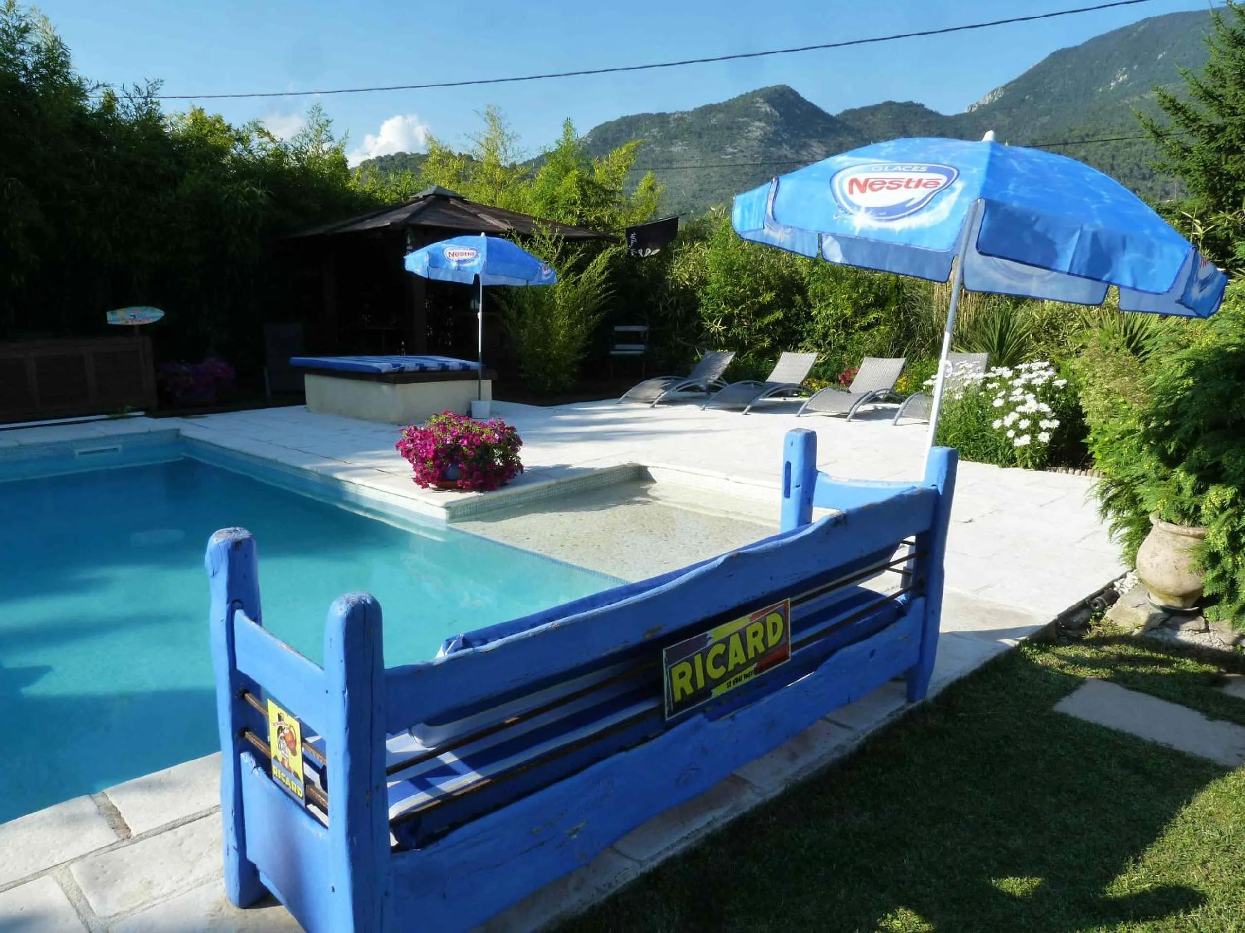 Natural landscape in Les Bambous B&B