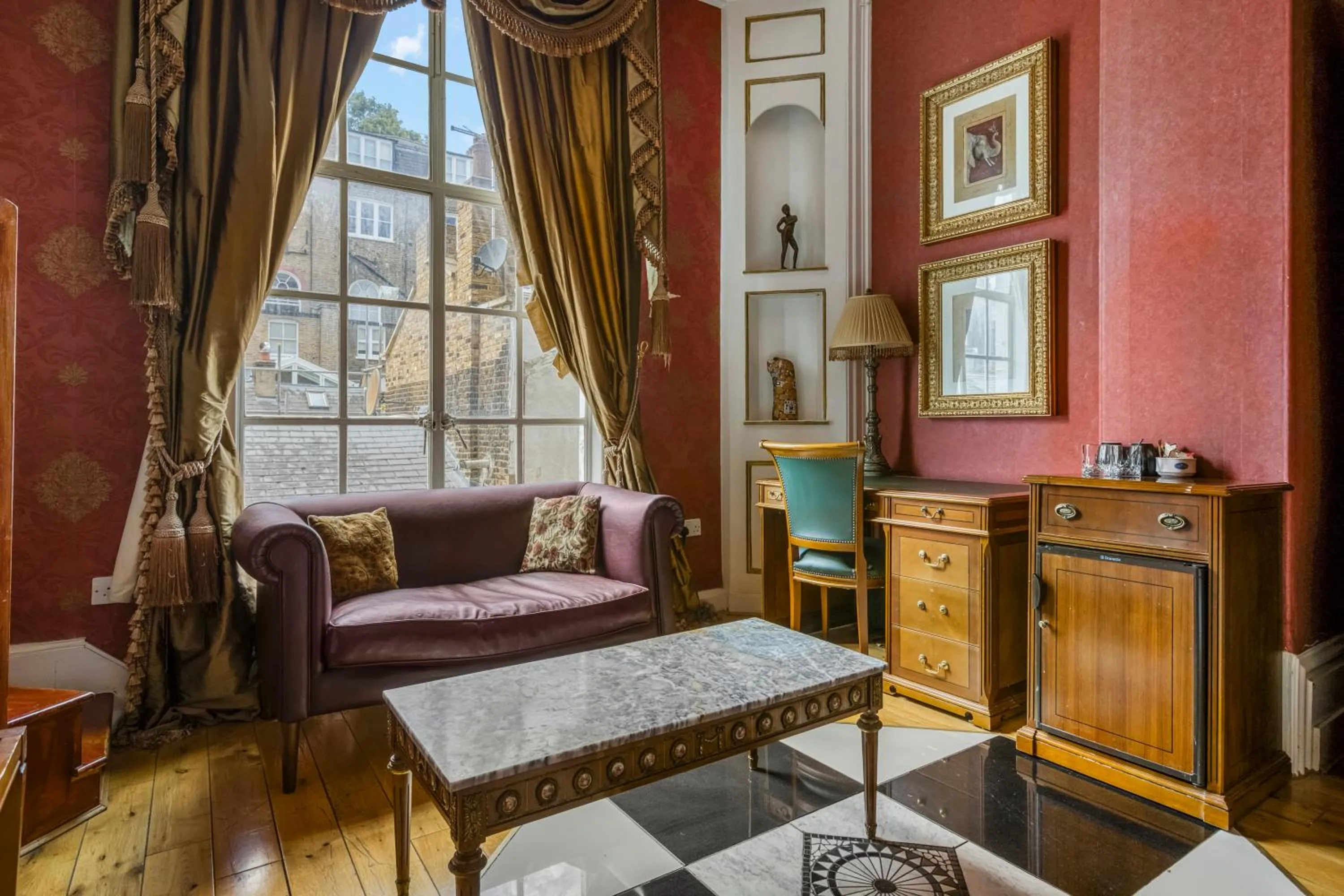 Bed in Opulence Boutique Hotel