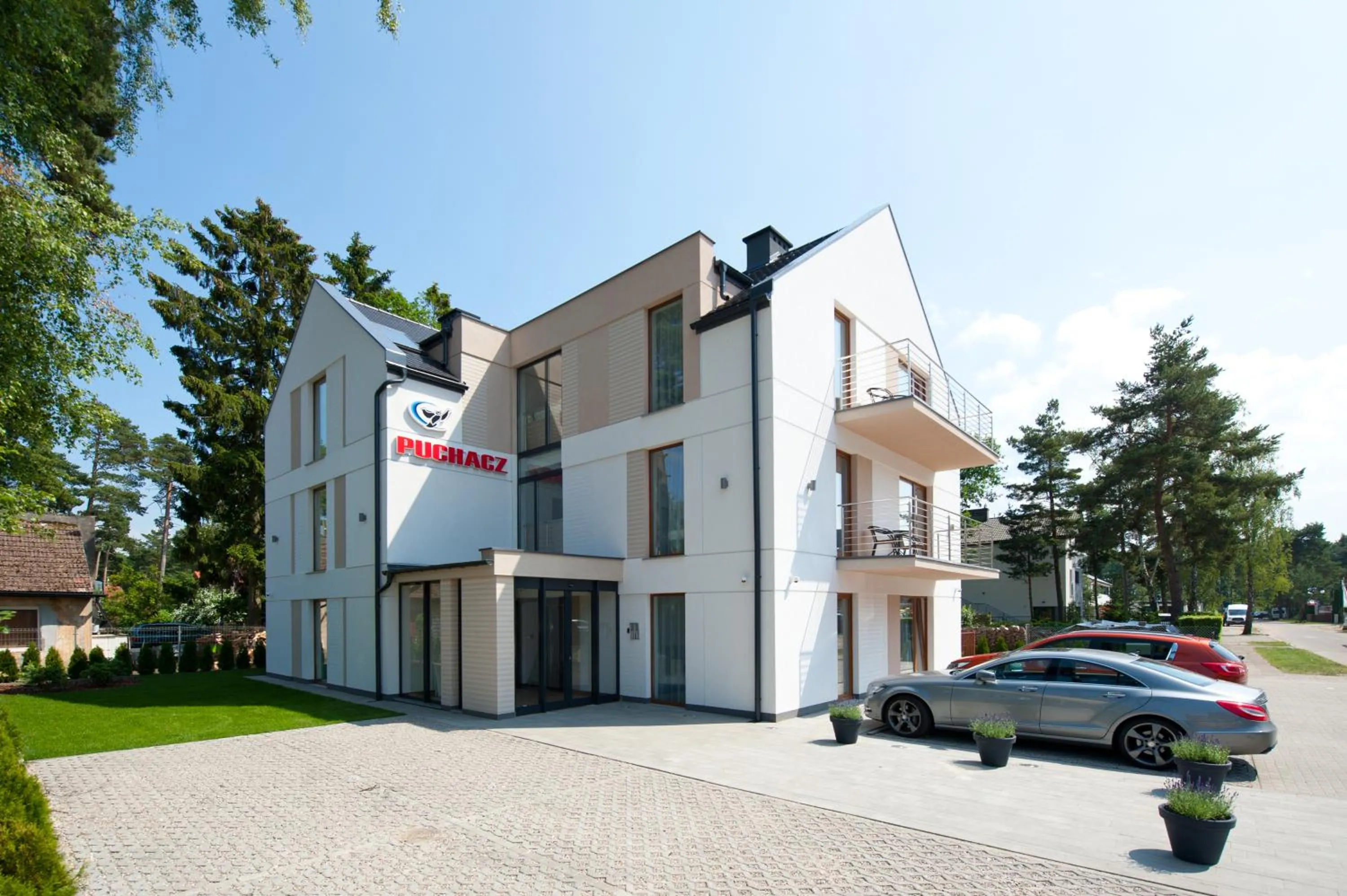 Facade/entrance in Puchacz - Spa