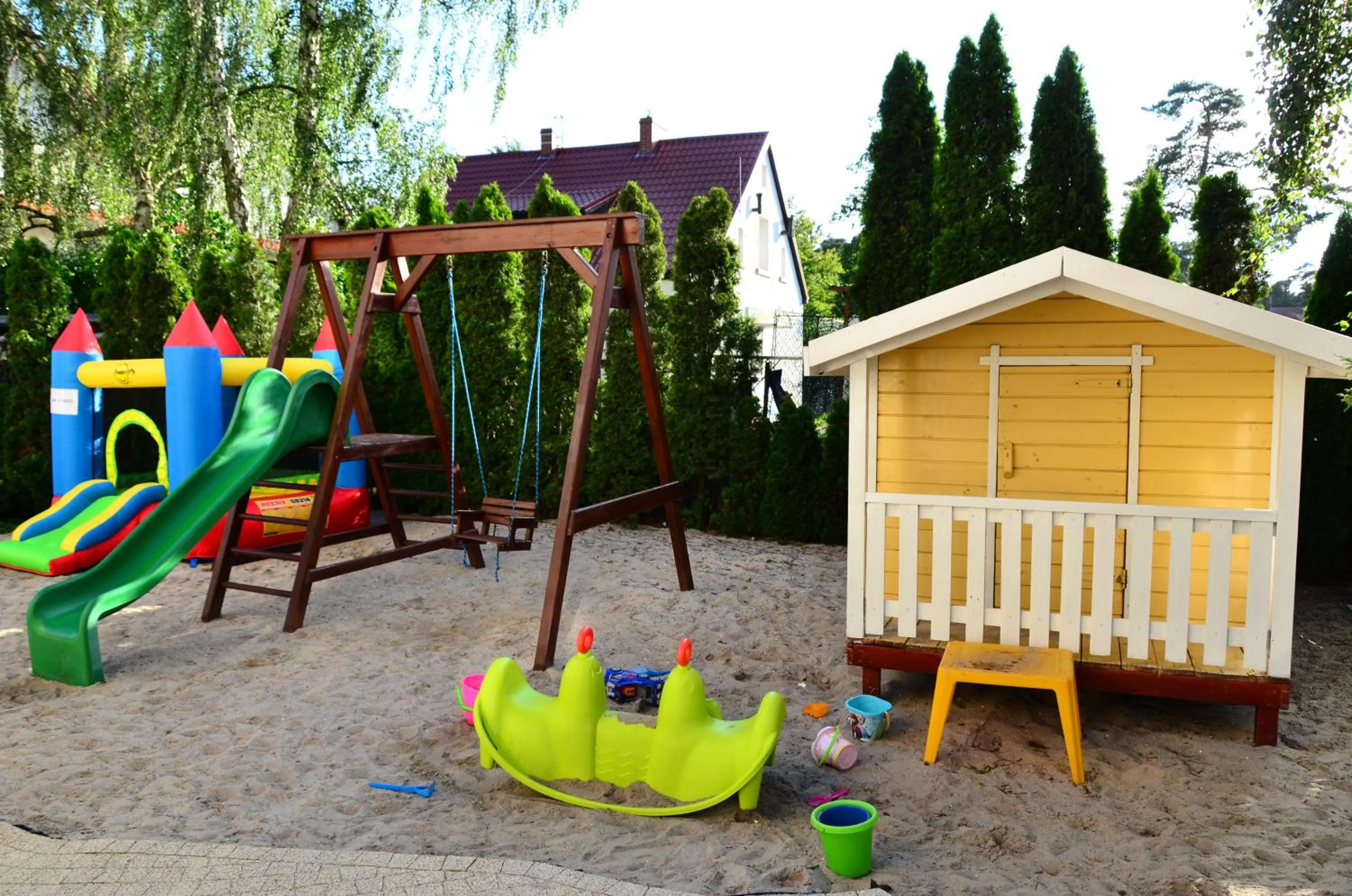 Children play ground in Puchacz - Spa